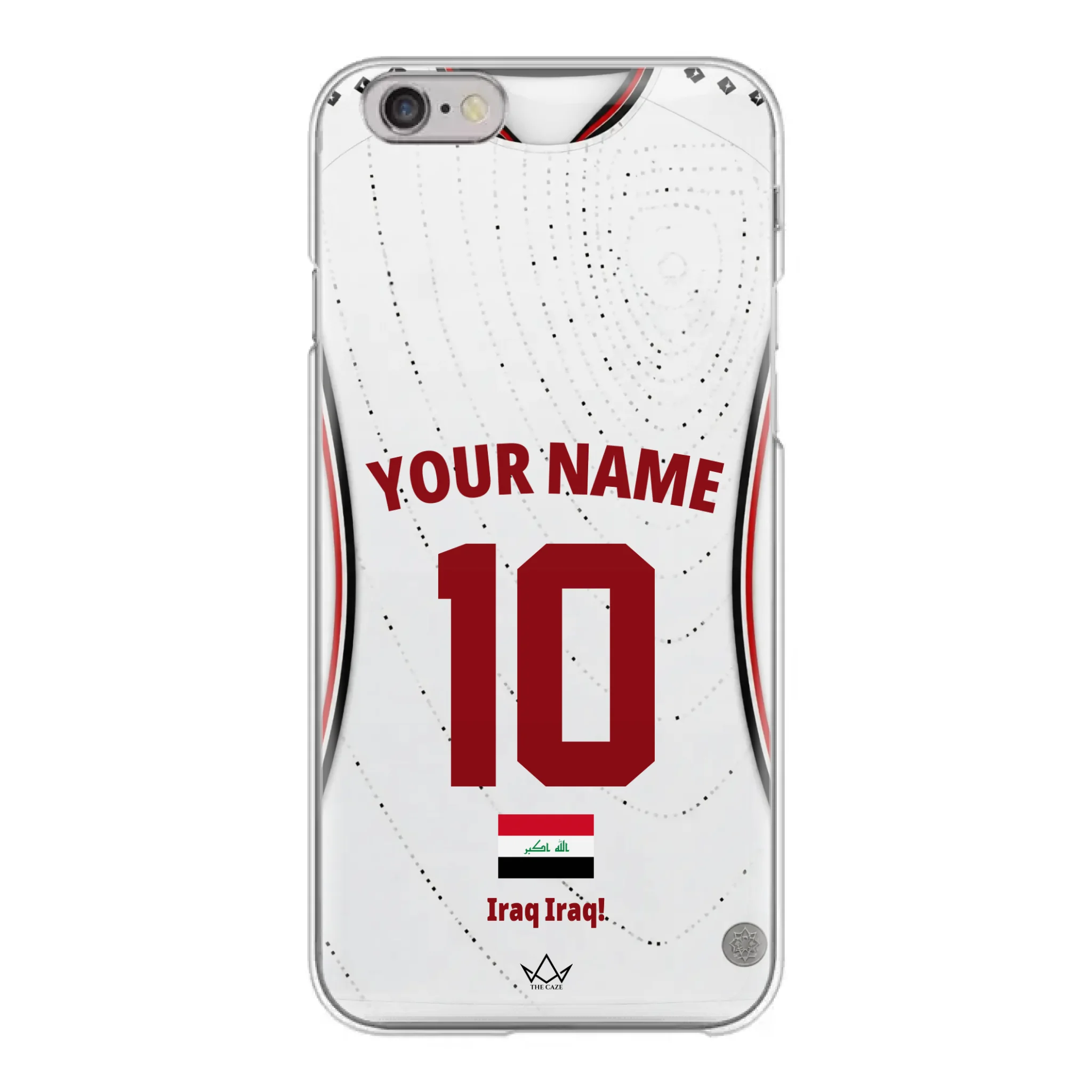 Iraq football Jersey iPhone Case