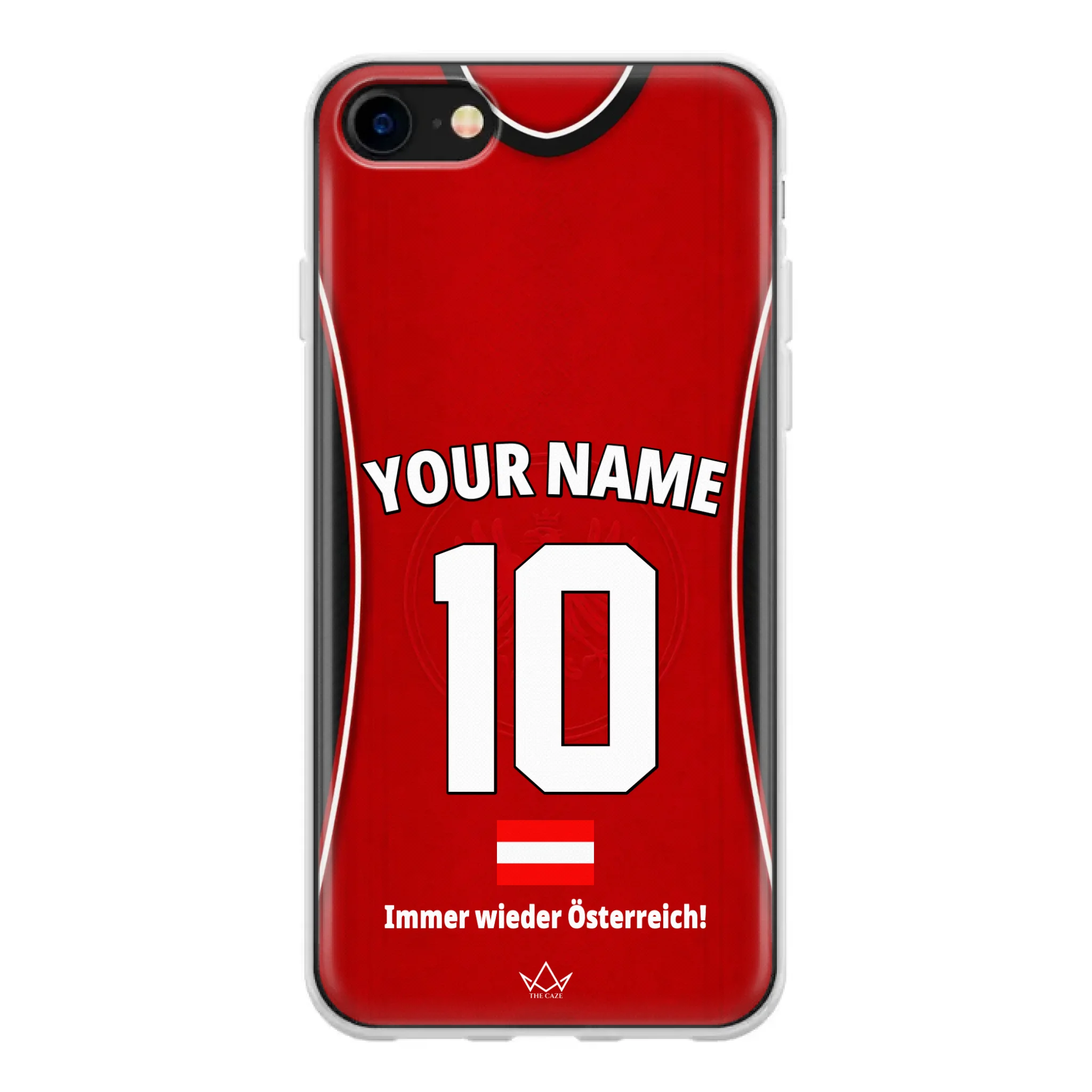 Austria football Jersey iPhone Case