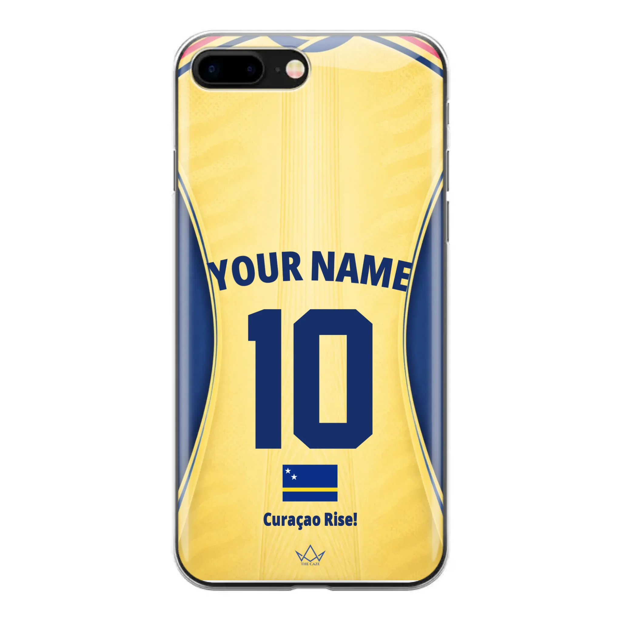 Curacao football Jersey iPhone Case