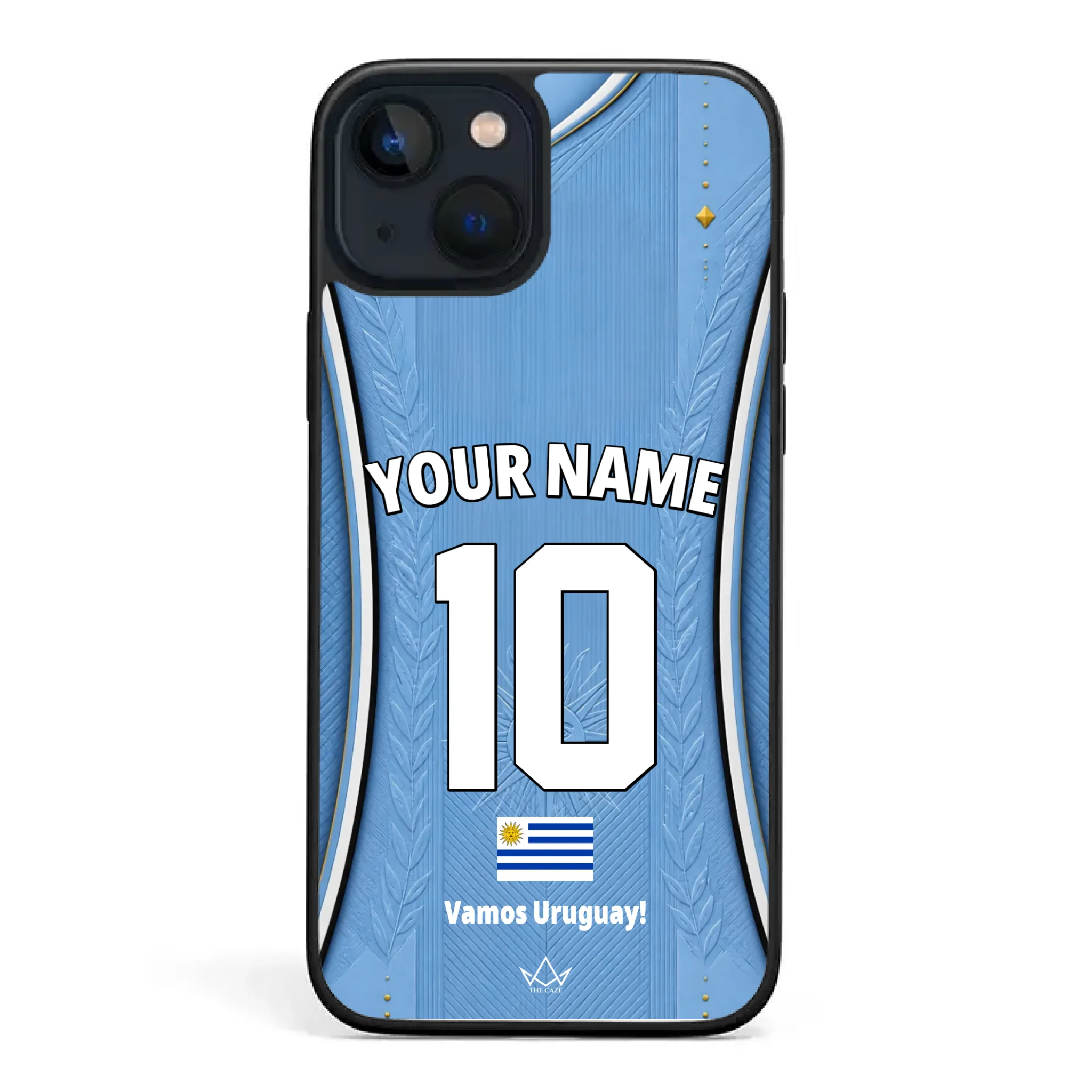 Uruguay football Jersey iPhone Case