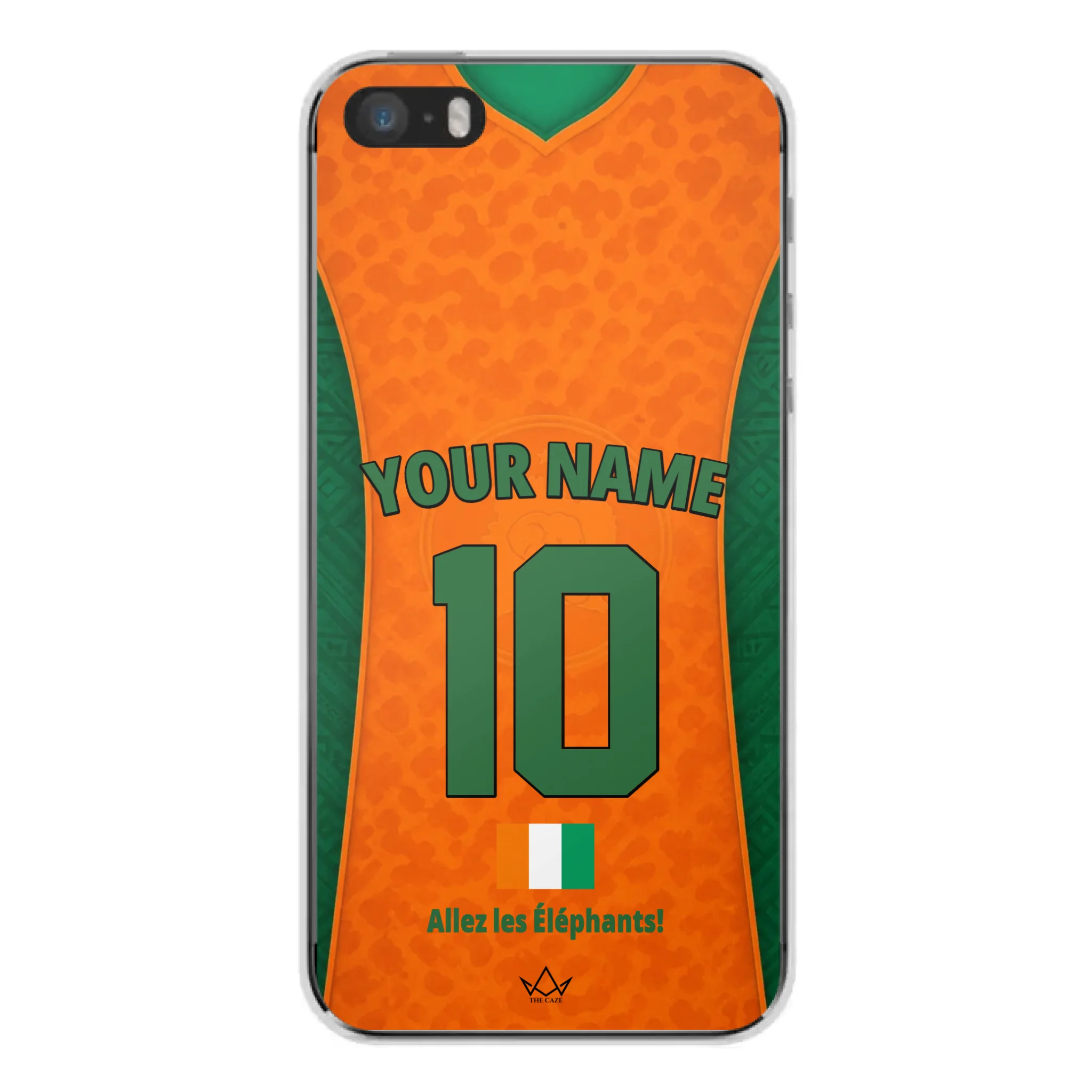 Ivory Coast football Jersey iPhone Case