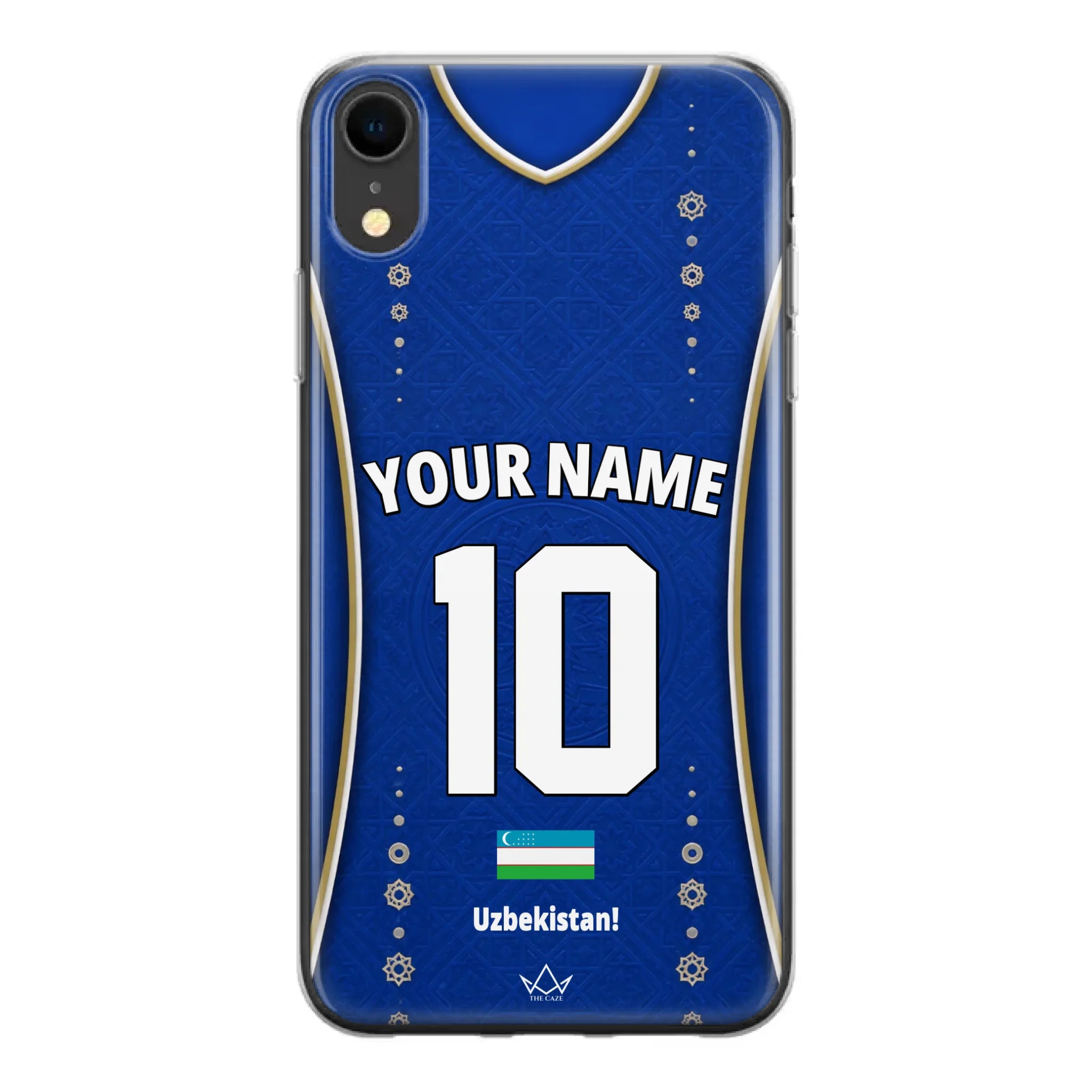 Uzbekistan football Jersey iPhone Case