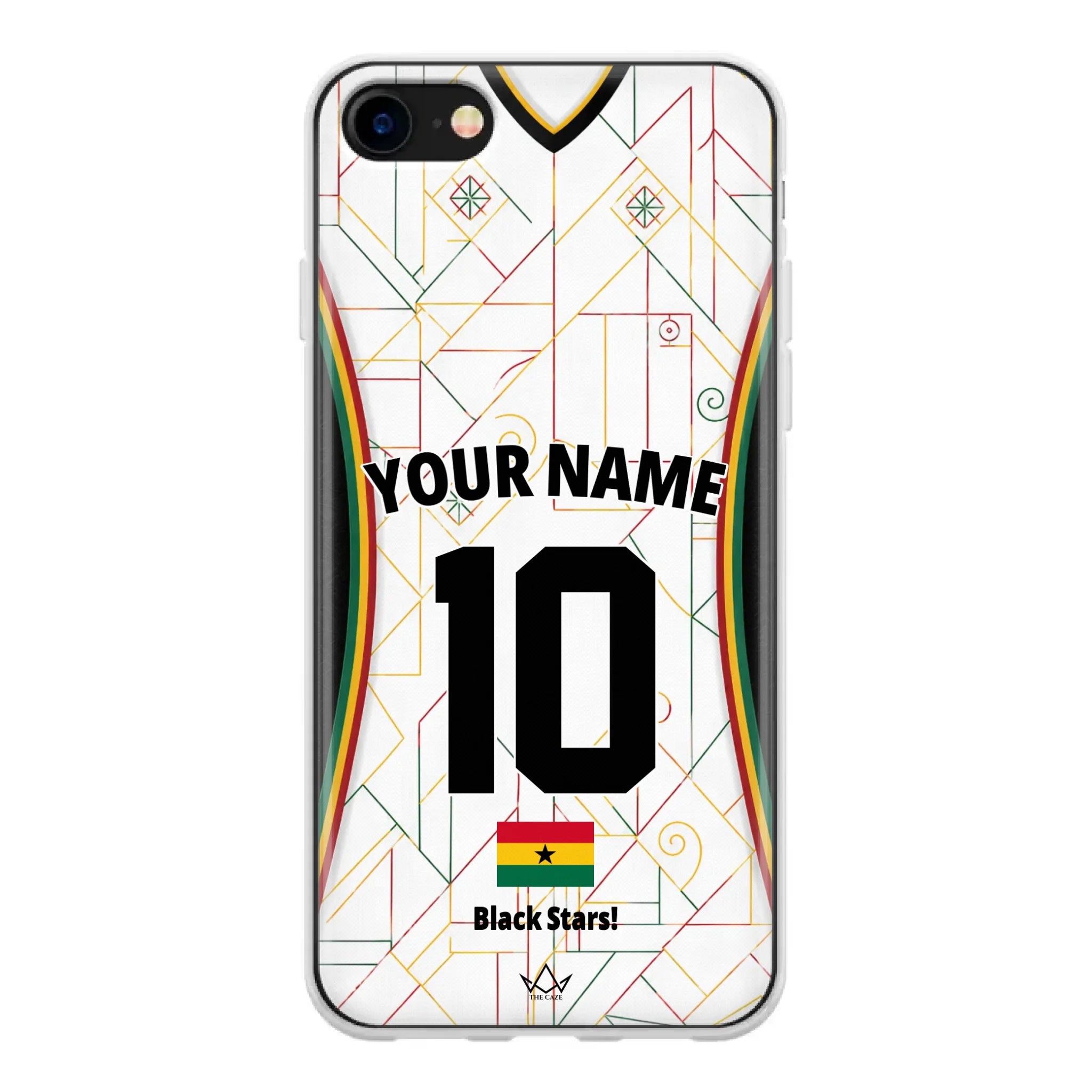 Ghana football Jersey iPhone Case