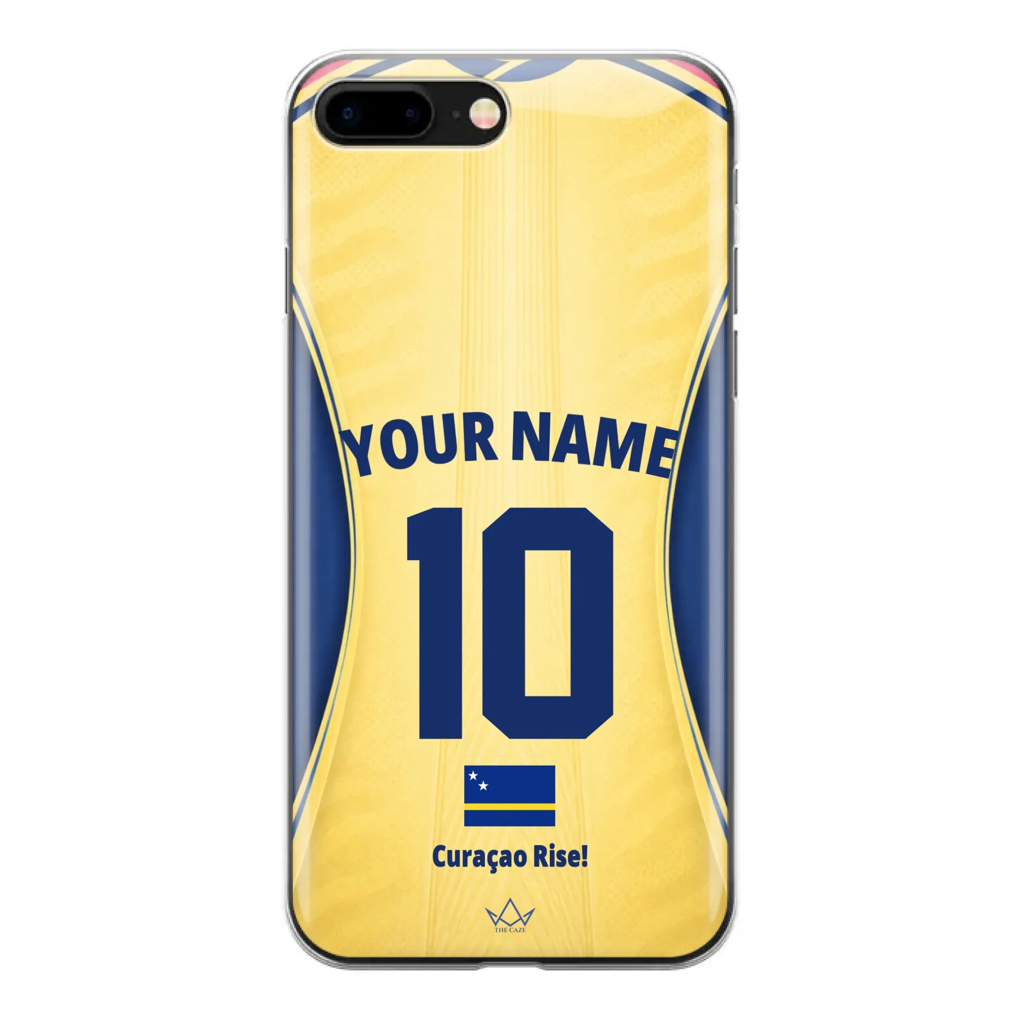Curacao football Jersey iPhone Case