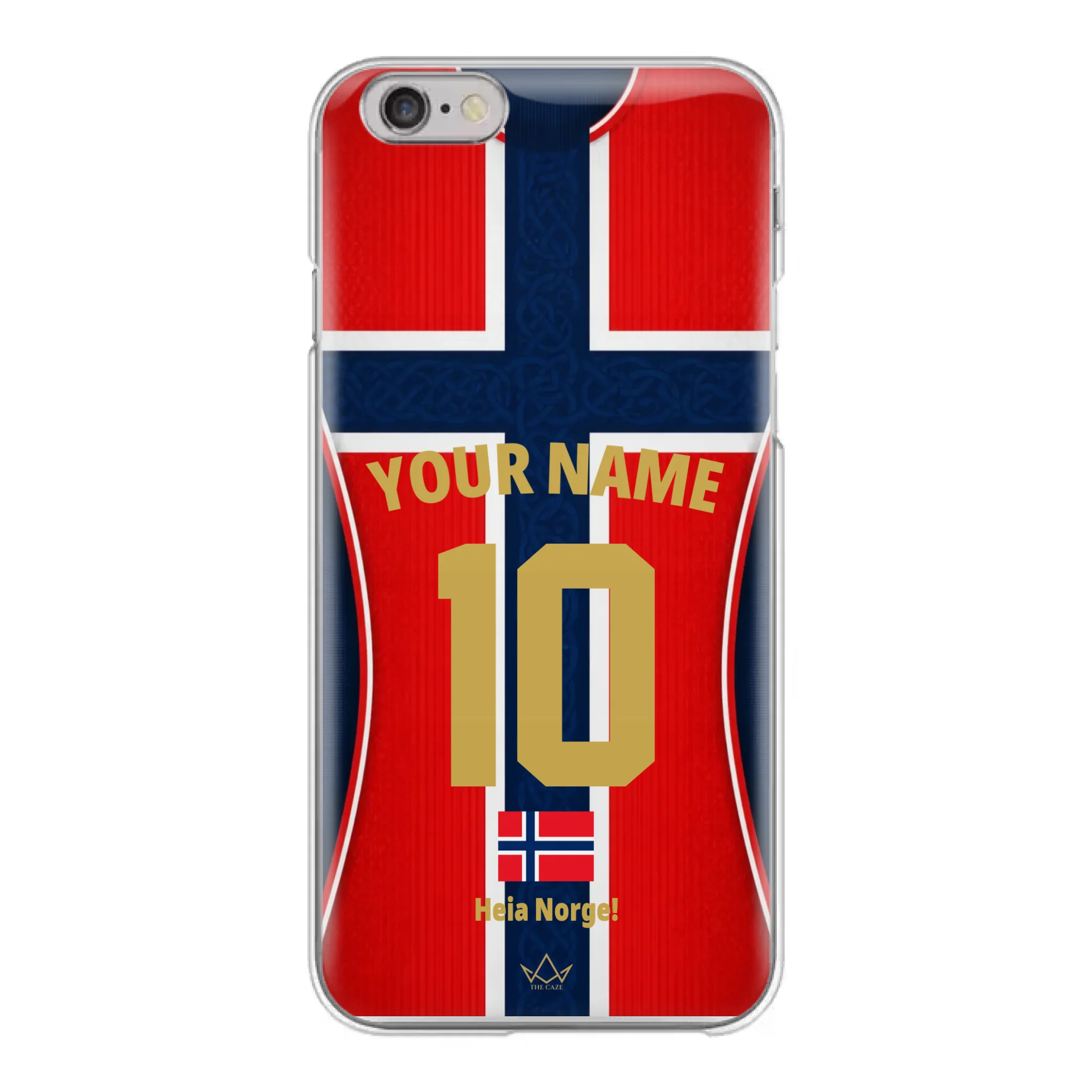 Norway football Jersey iPhone Case