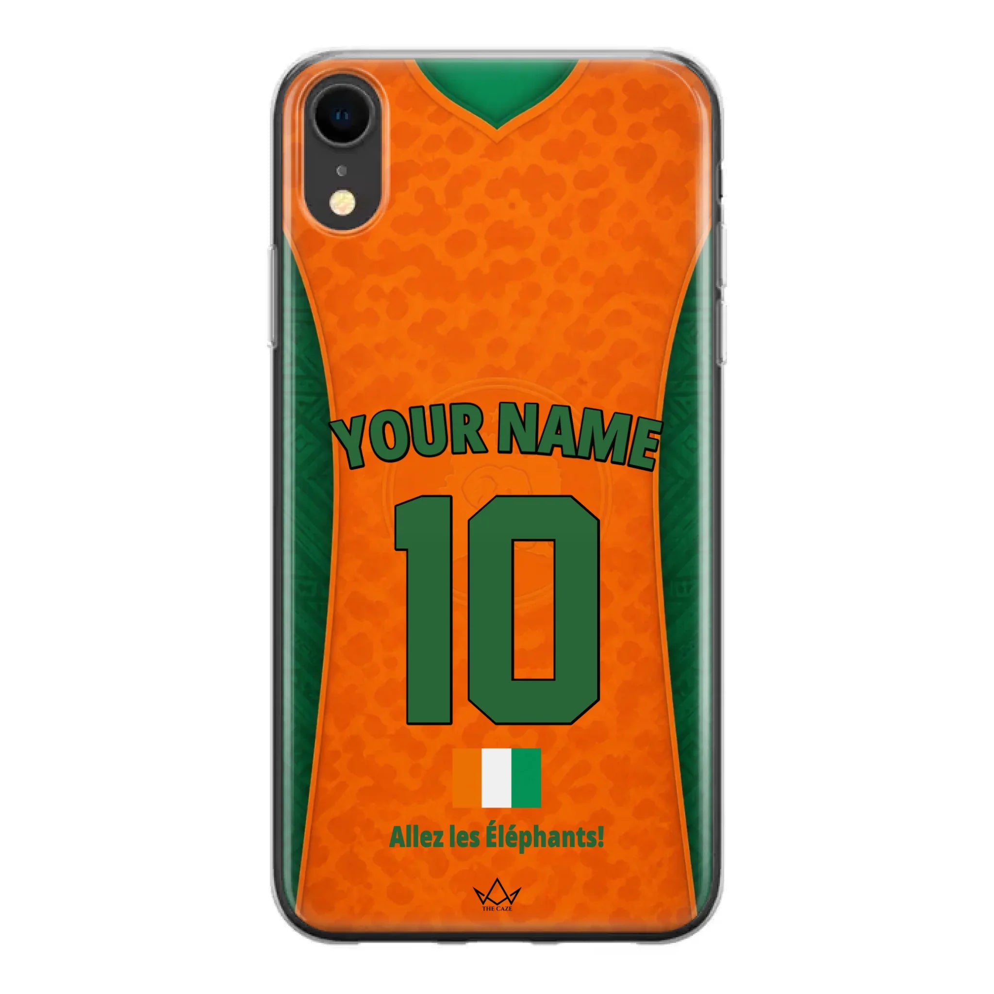 Ivory Coast football Jersey iPhone Case