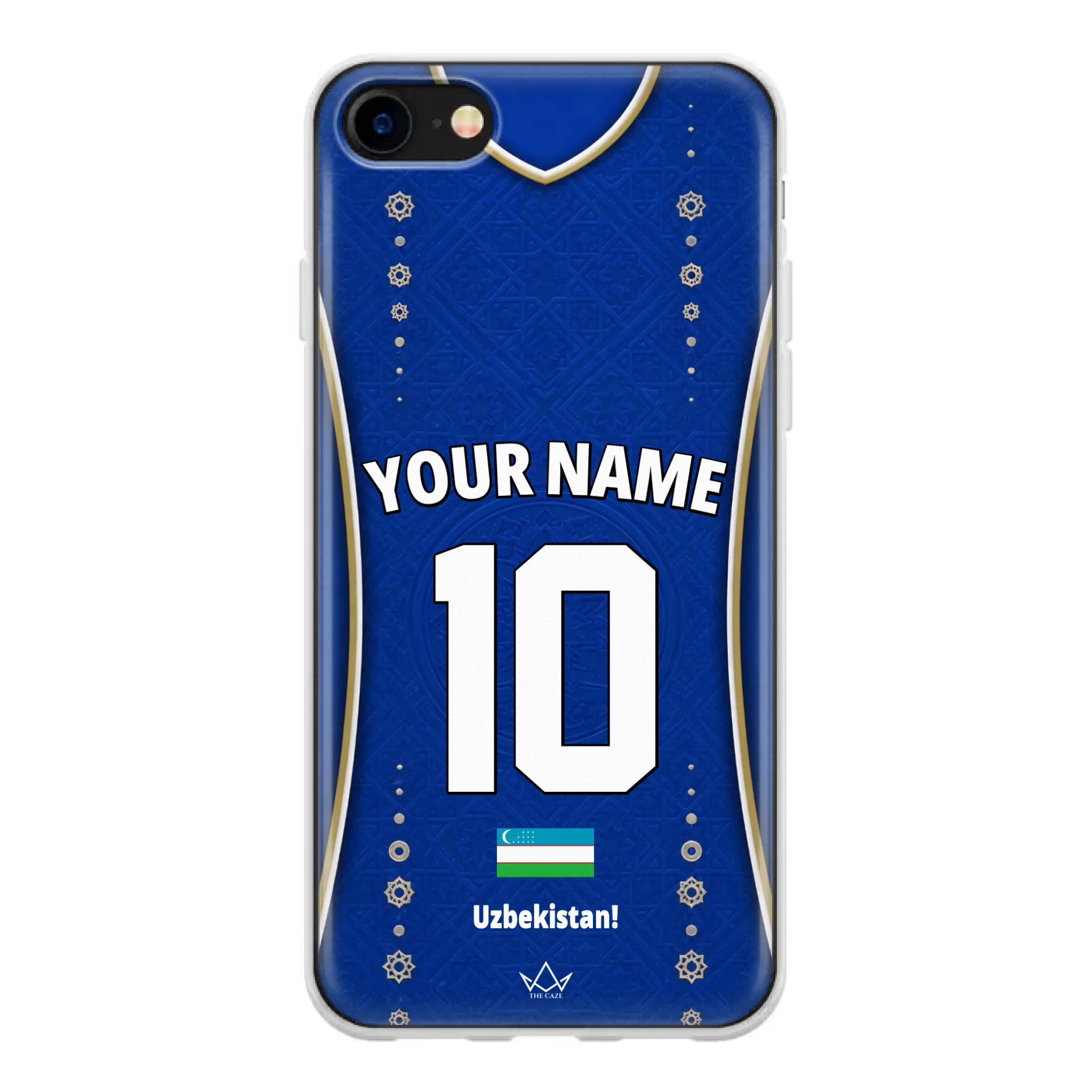 Uzbekistan football Jersey iPhone Case
