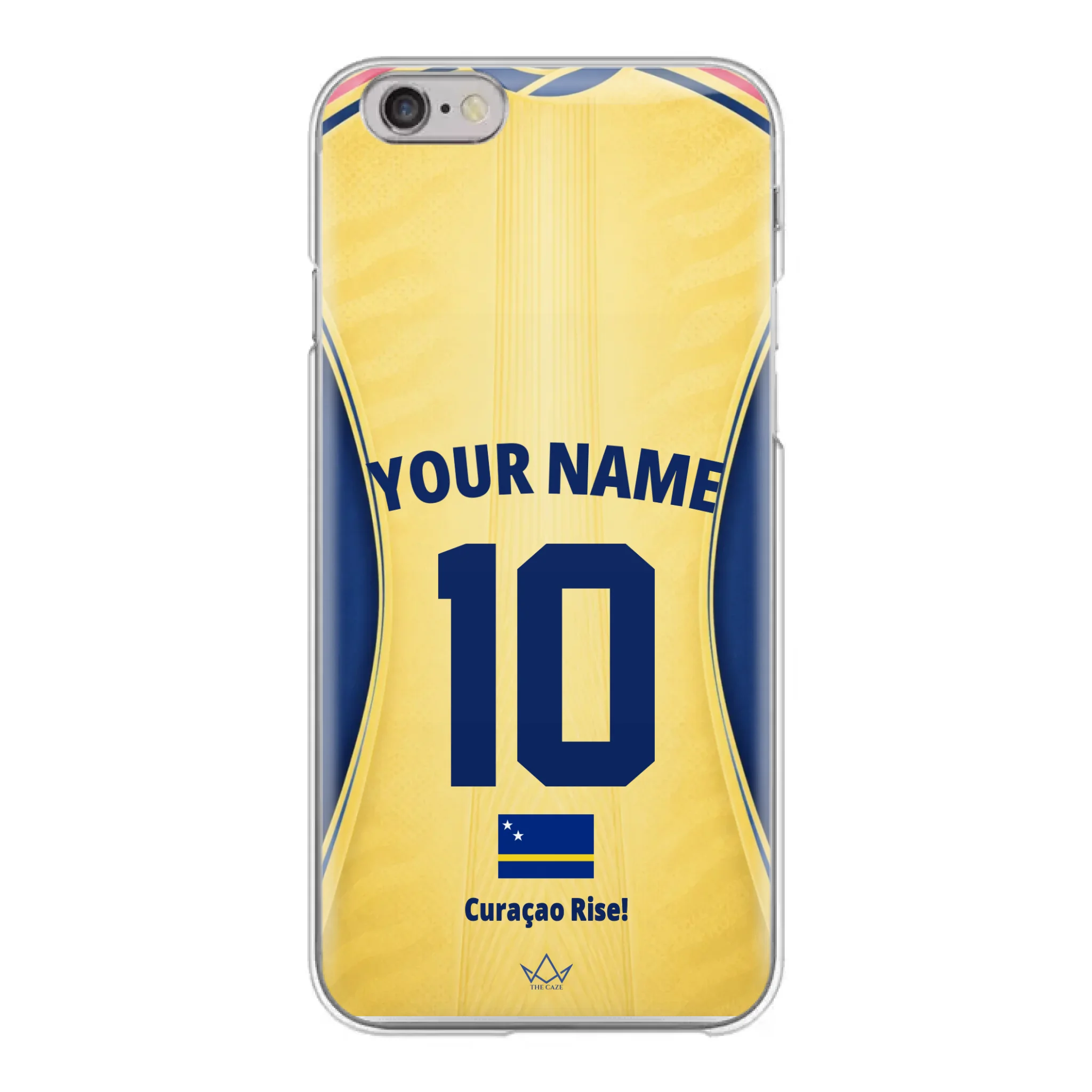Curacao football Jersey iPhone Case