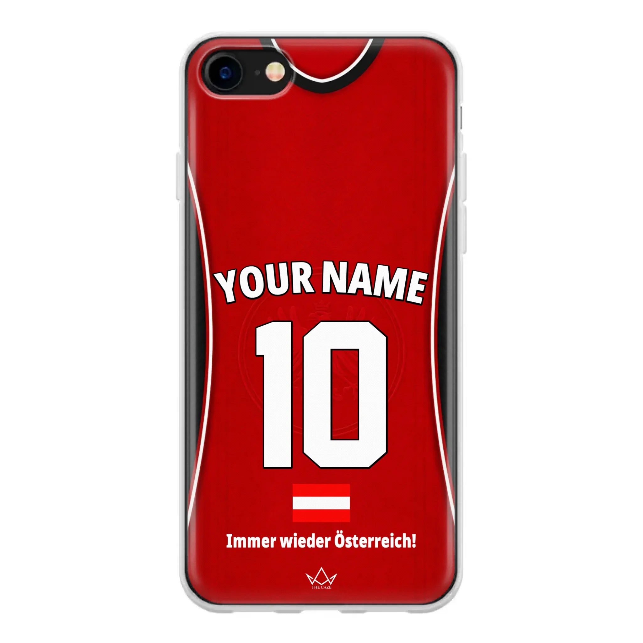 Austria football Jersey iPhone Case