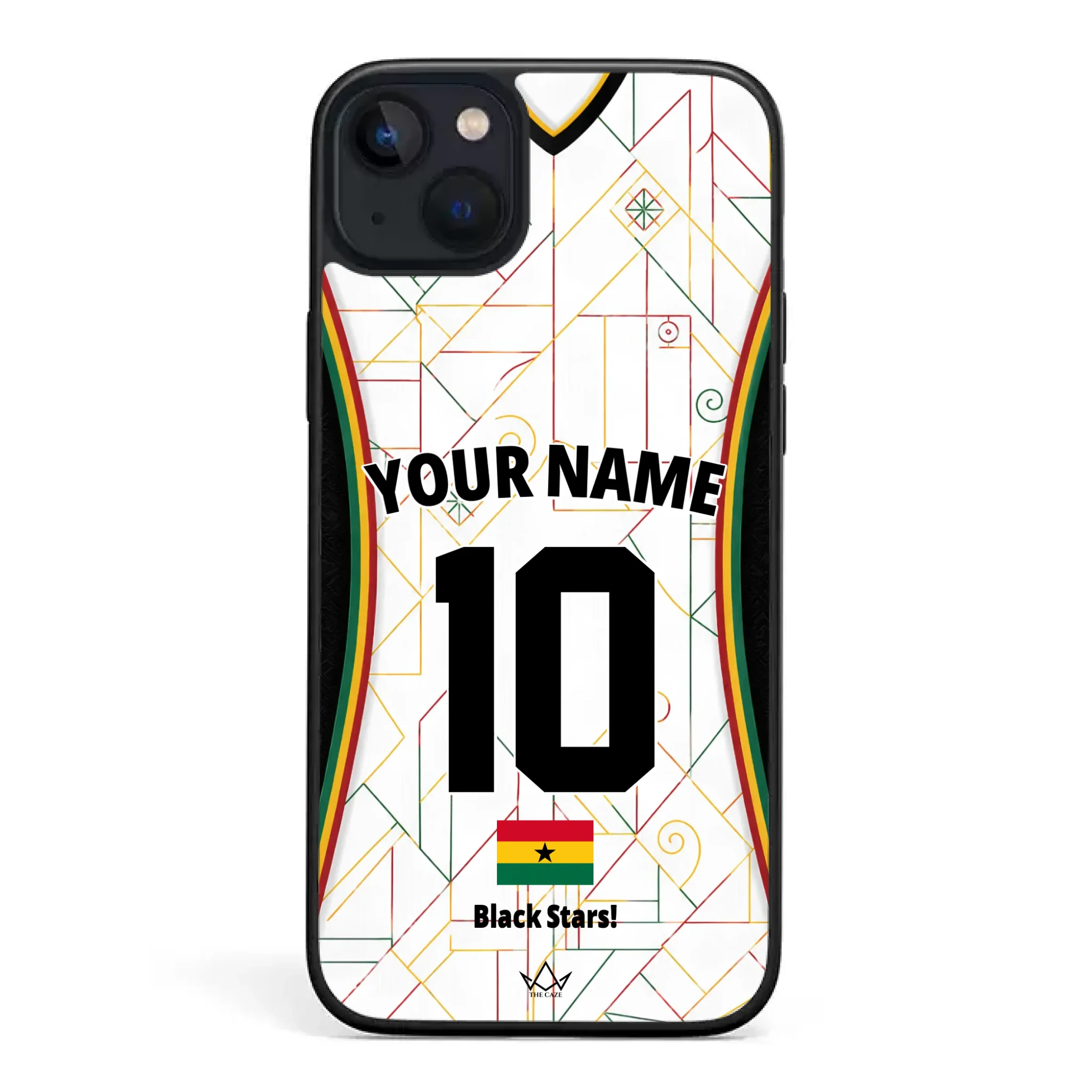 Ghana football Jersey iPhone Case