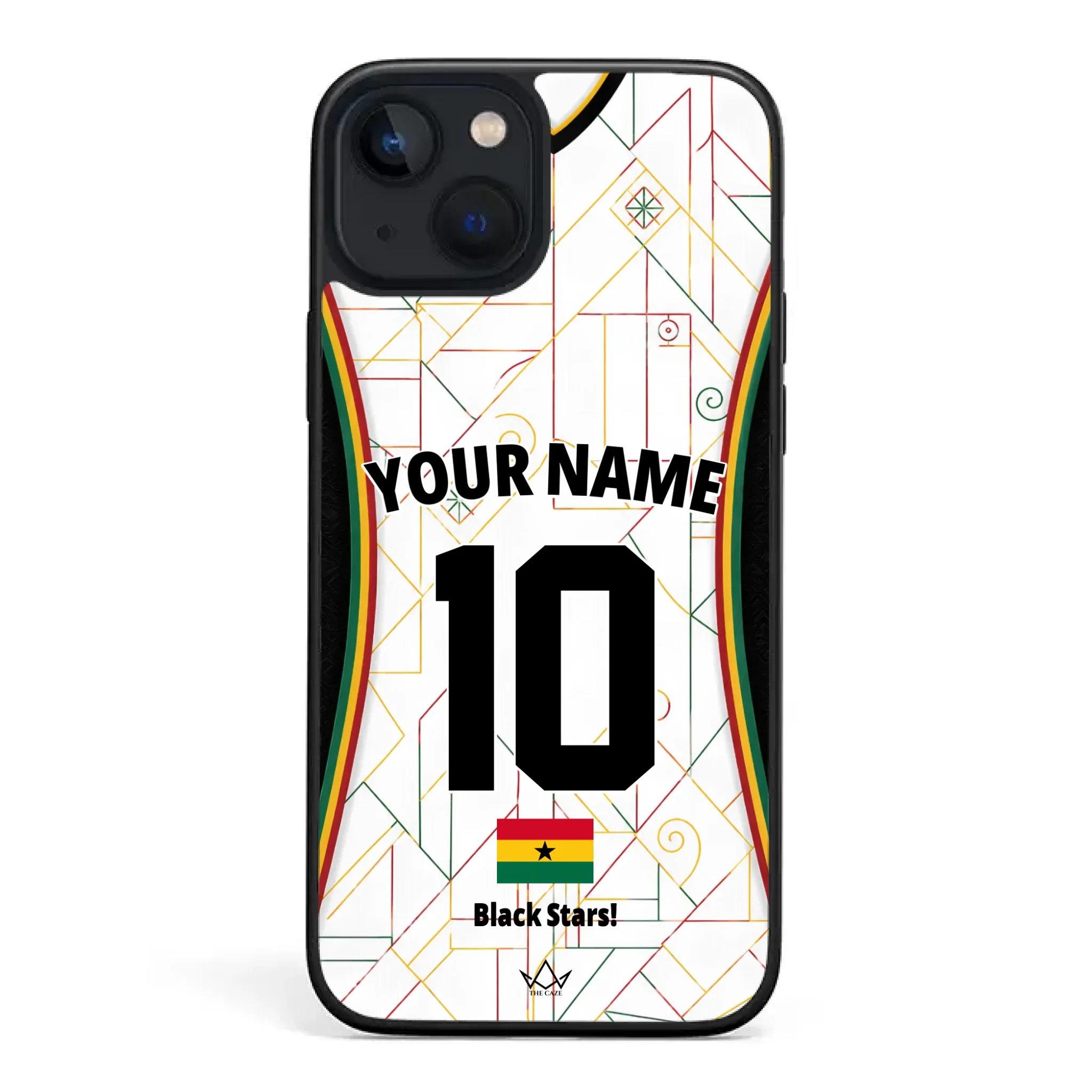 Ghana football Jersey iPhone Case