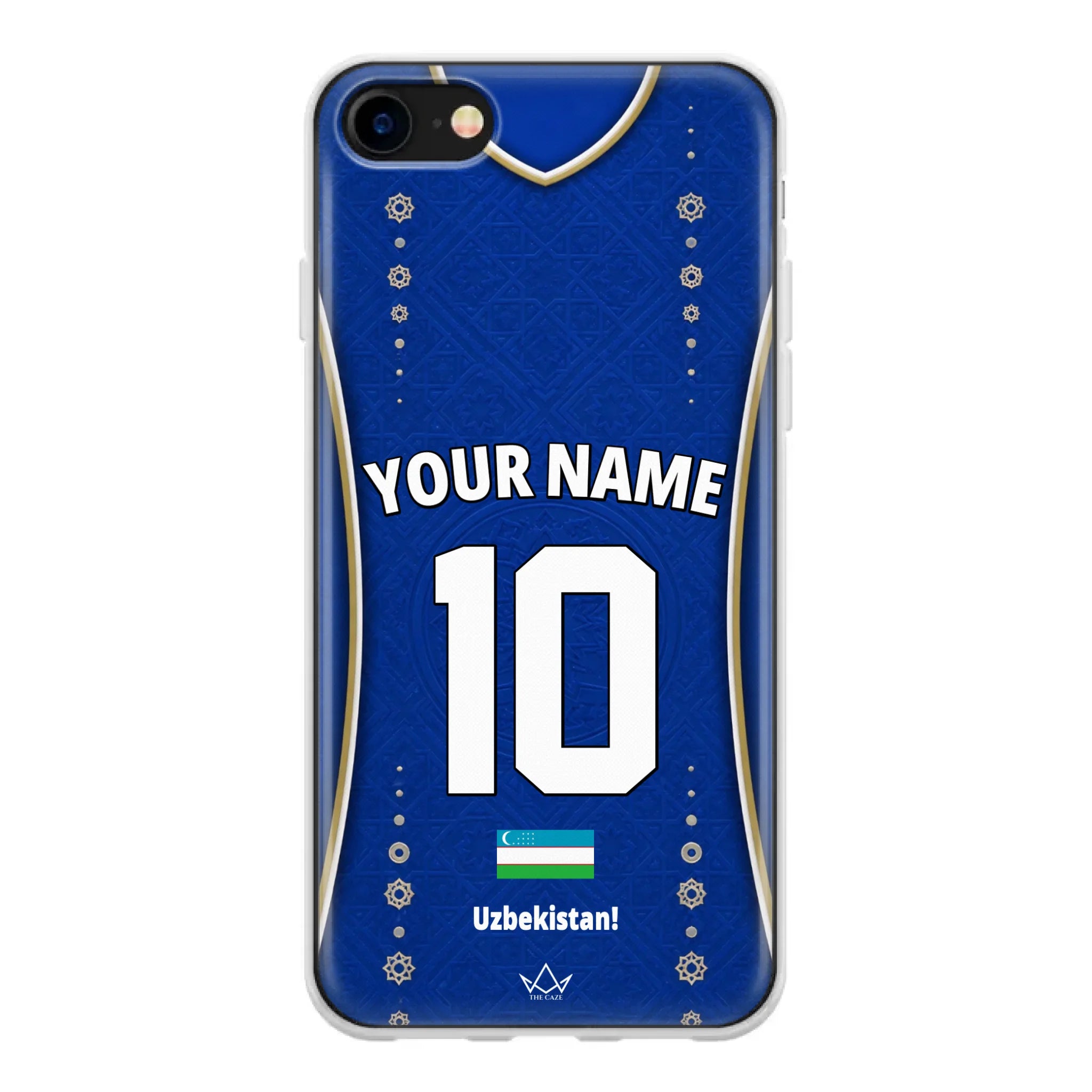 Uzbekistan football Jersey iPhone Case