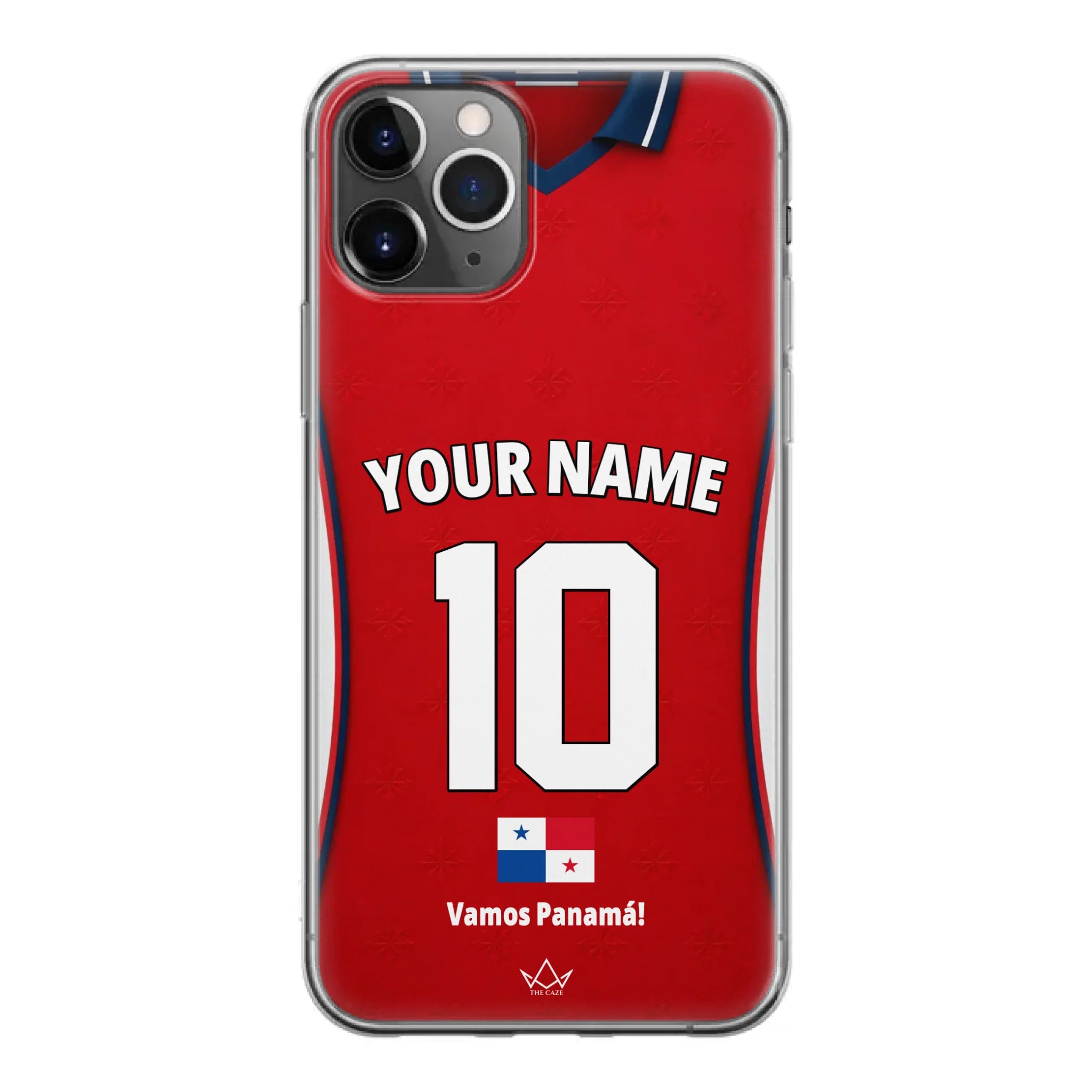 Panama football Jersey iPhone Case