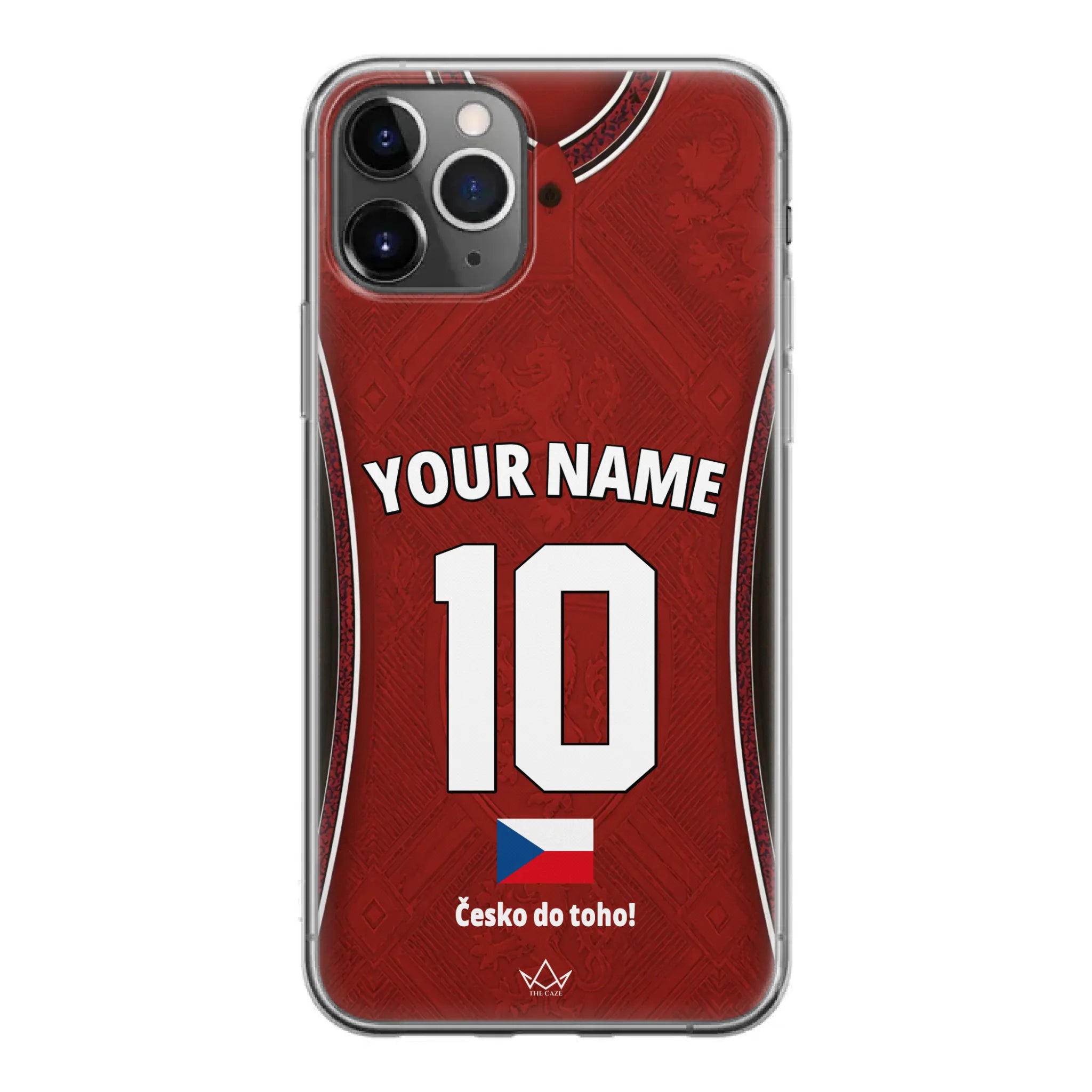 Czech Republic football Jersey iPhone Case