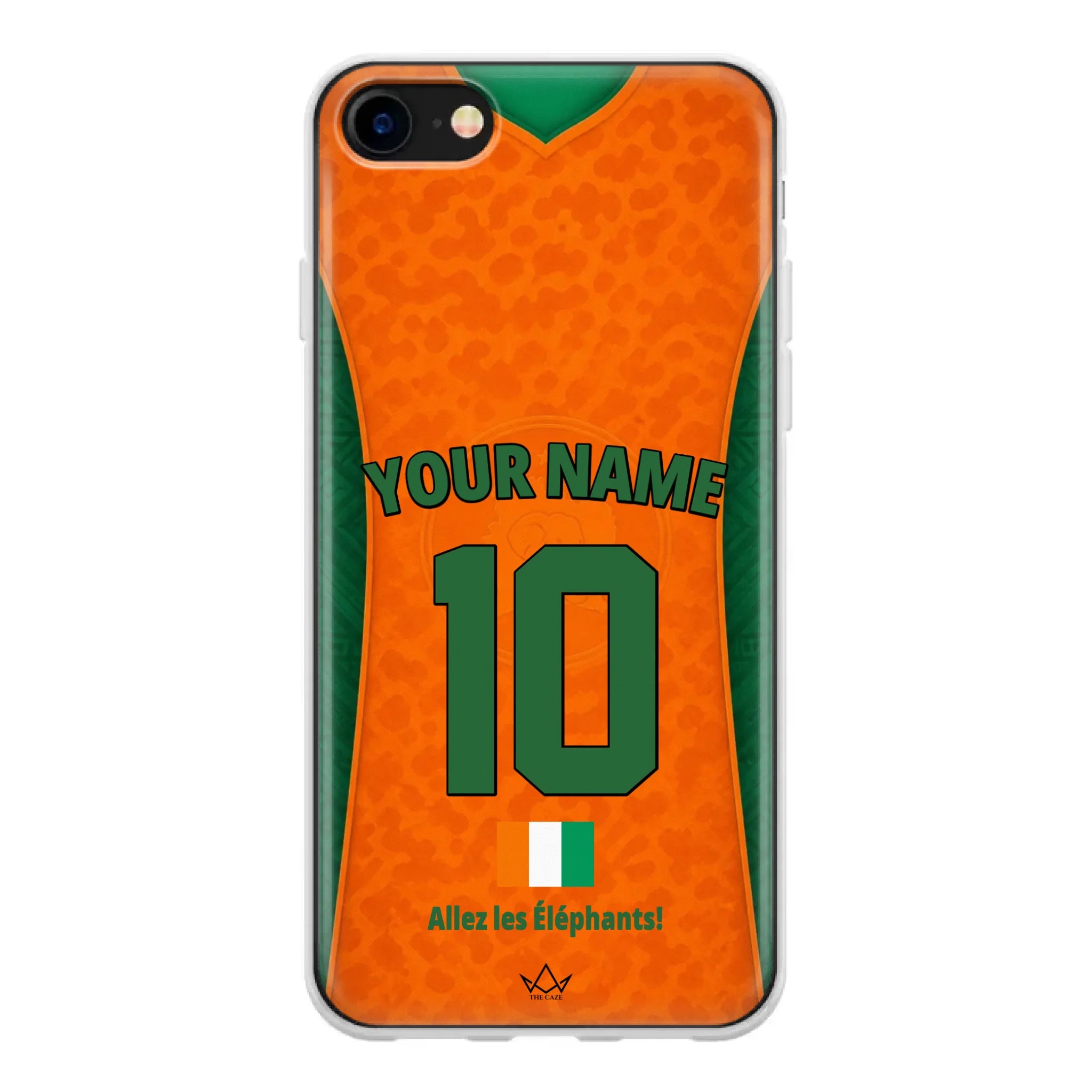 Ivory Coast football Jersey iPhone Case