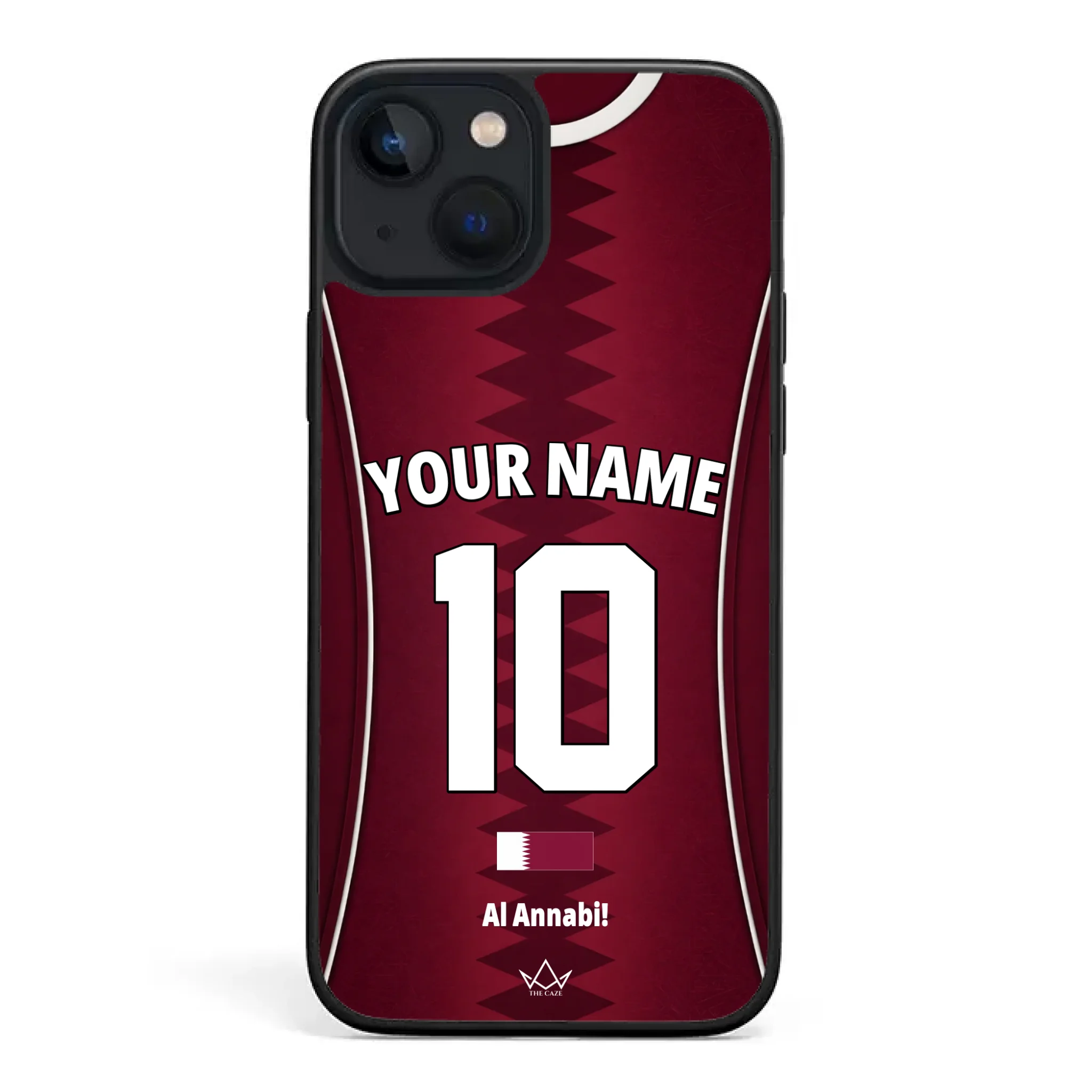Qatar football Jersey iPhone Case