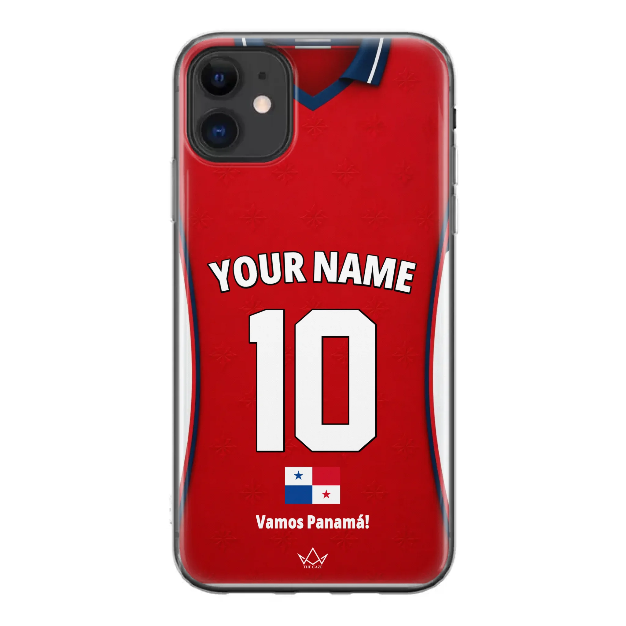 Panama football Jersey iPhone Case