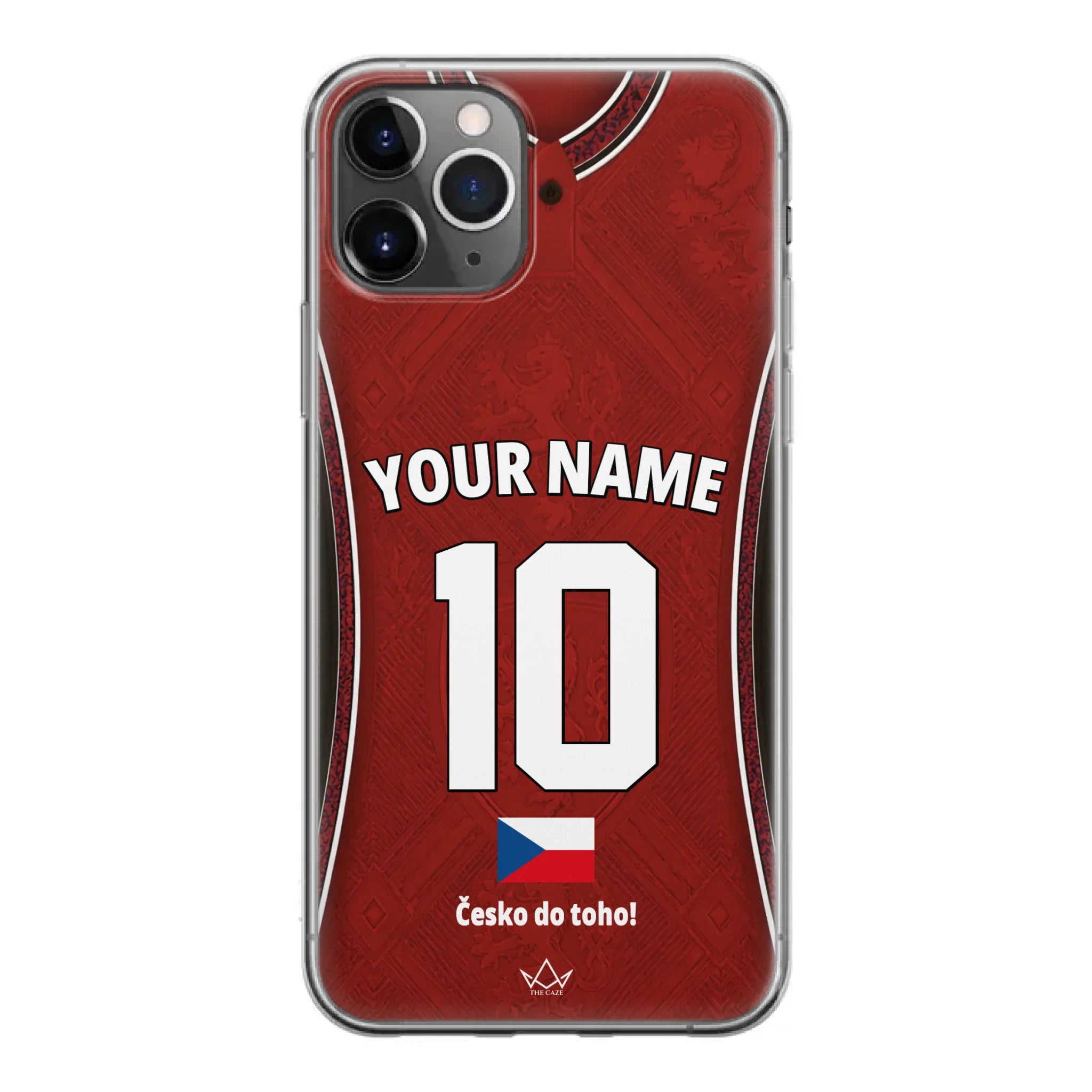 Czech Republic football Jersey iPhone Case