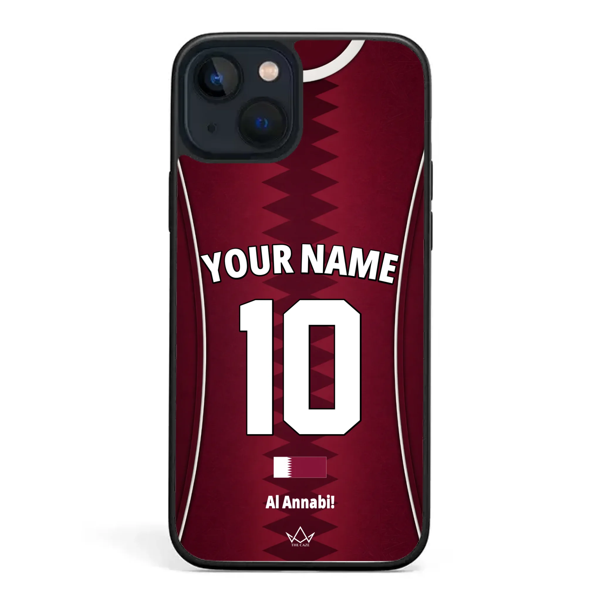 Qatar football Jersey iPhone Case