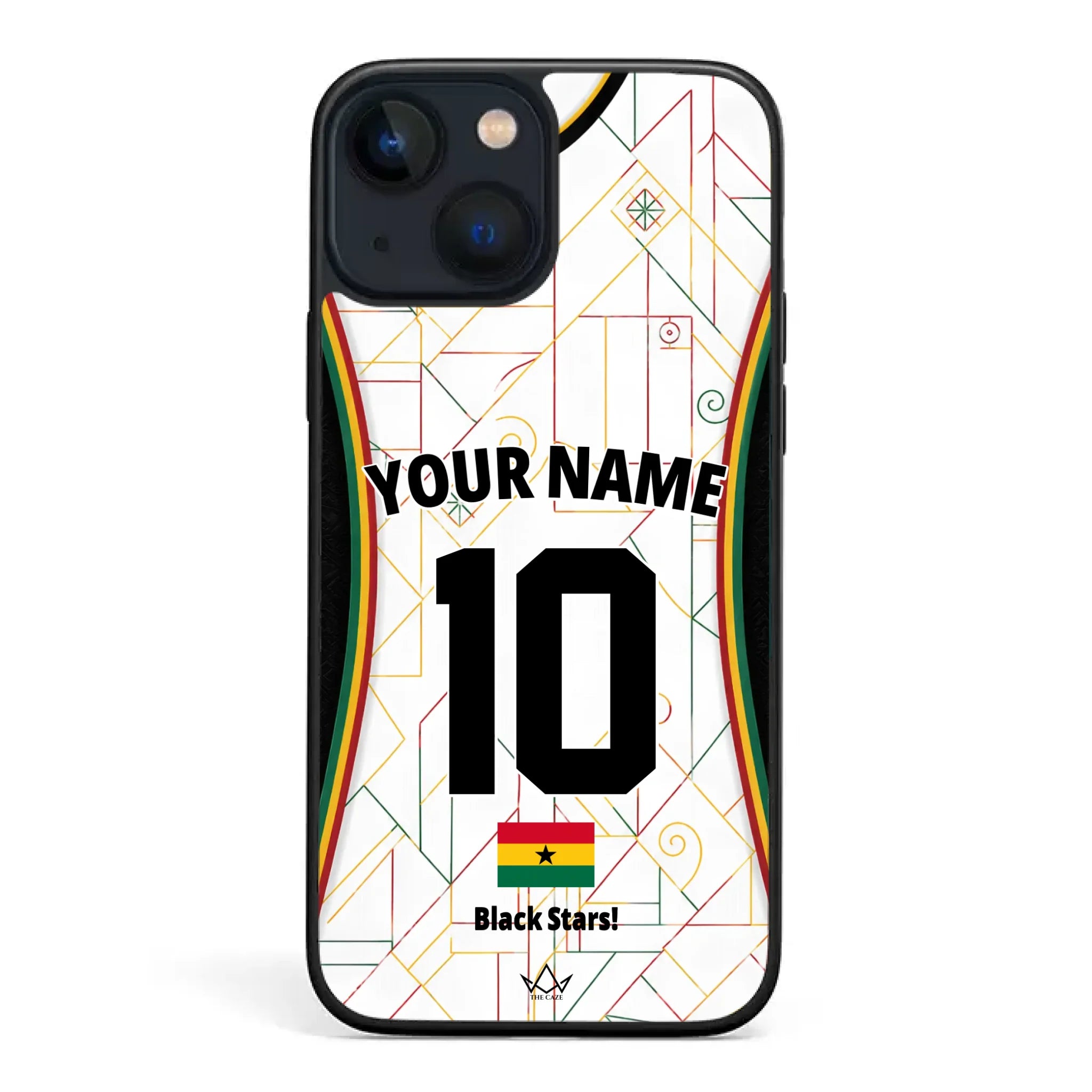 Ghana football Jersey iPhone Case