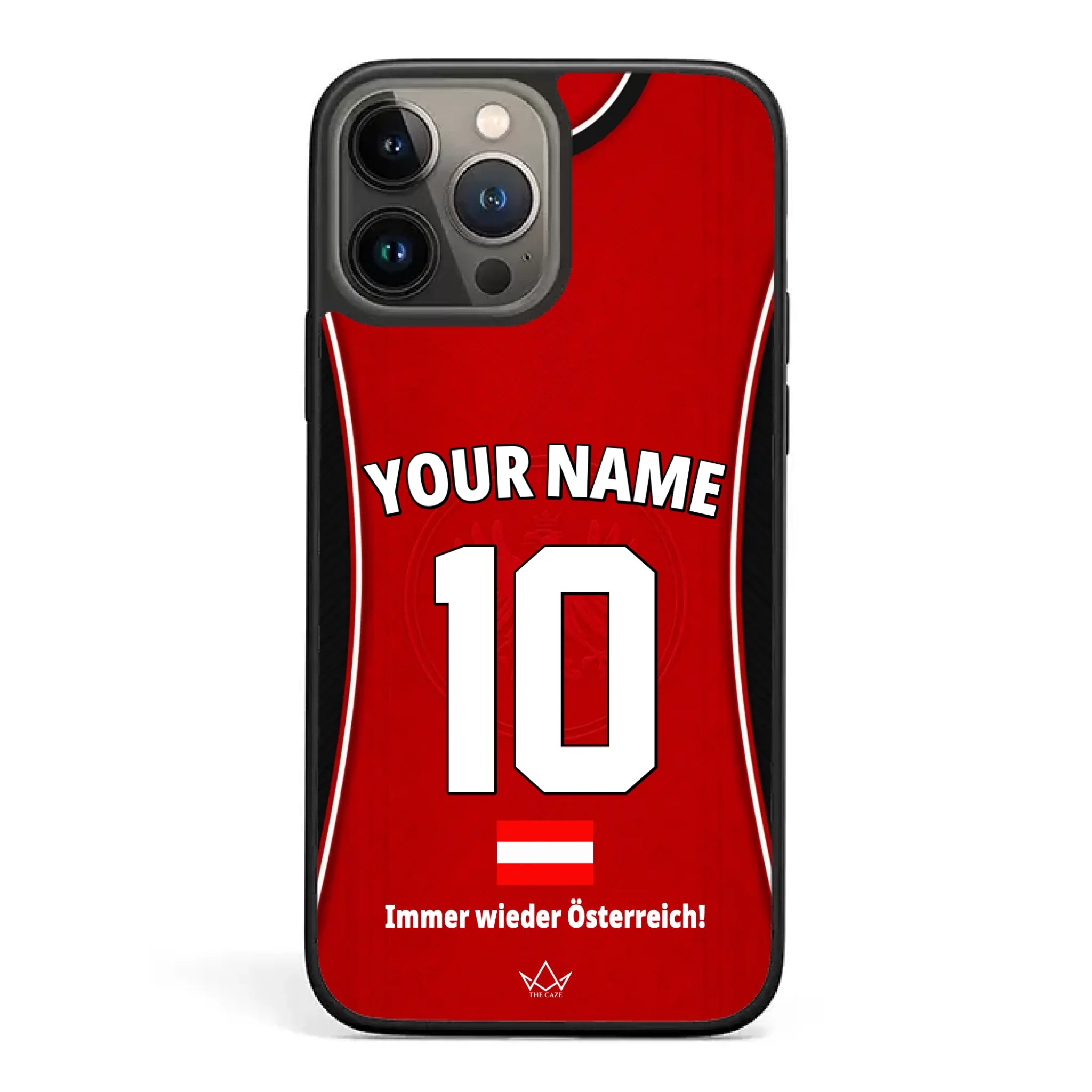 Austria football Jersey iPhone Case