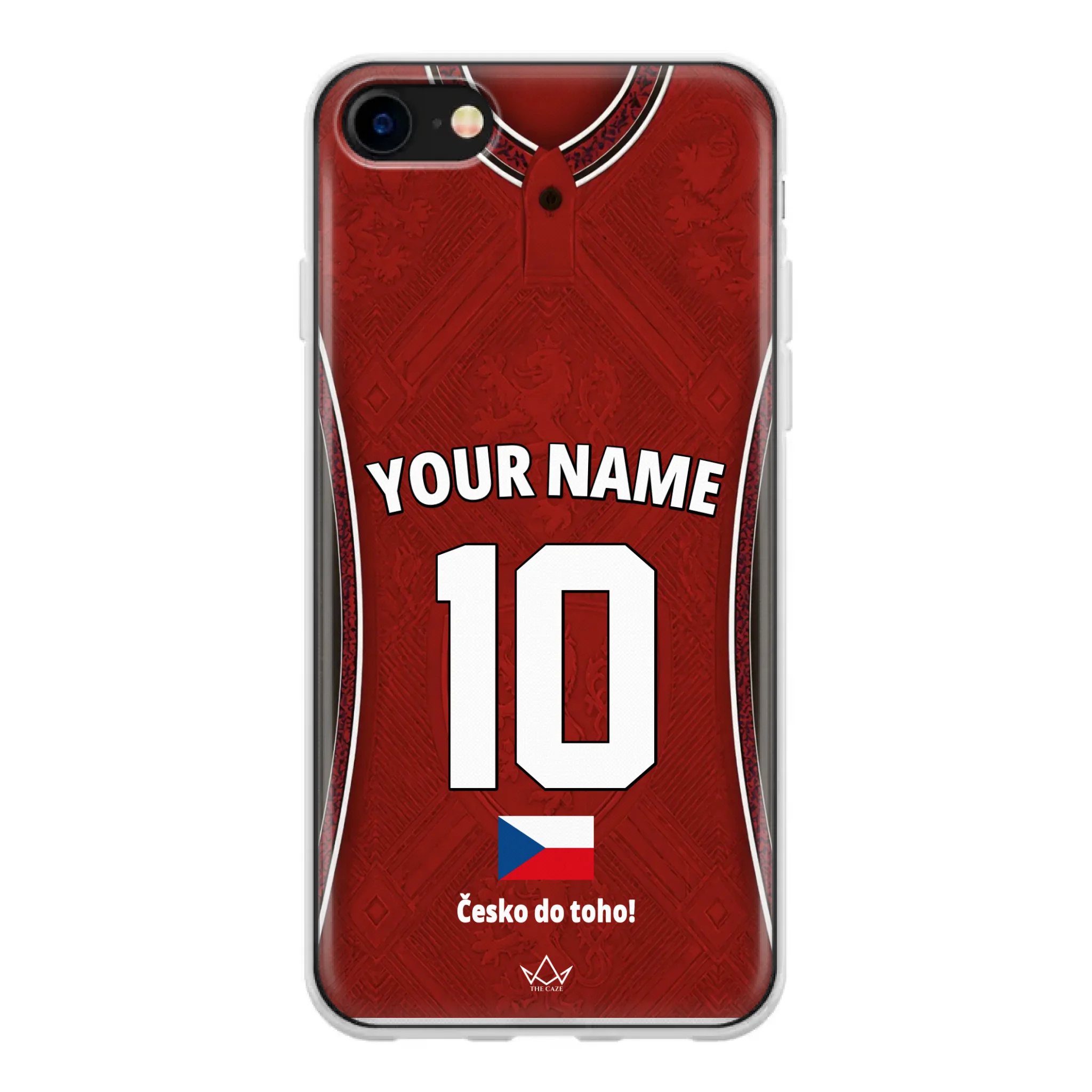 Czech Republic football Jersey iPhone Case