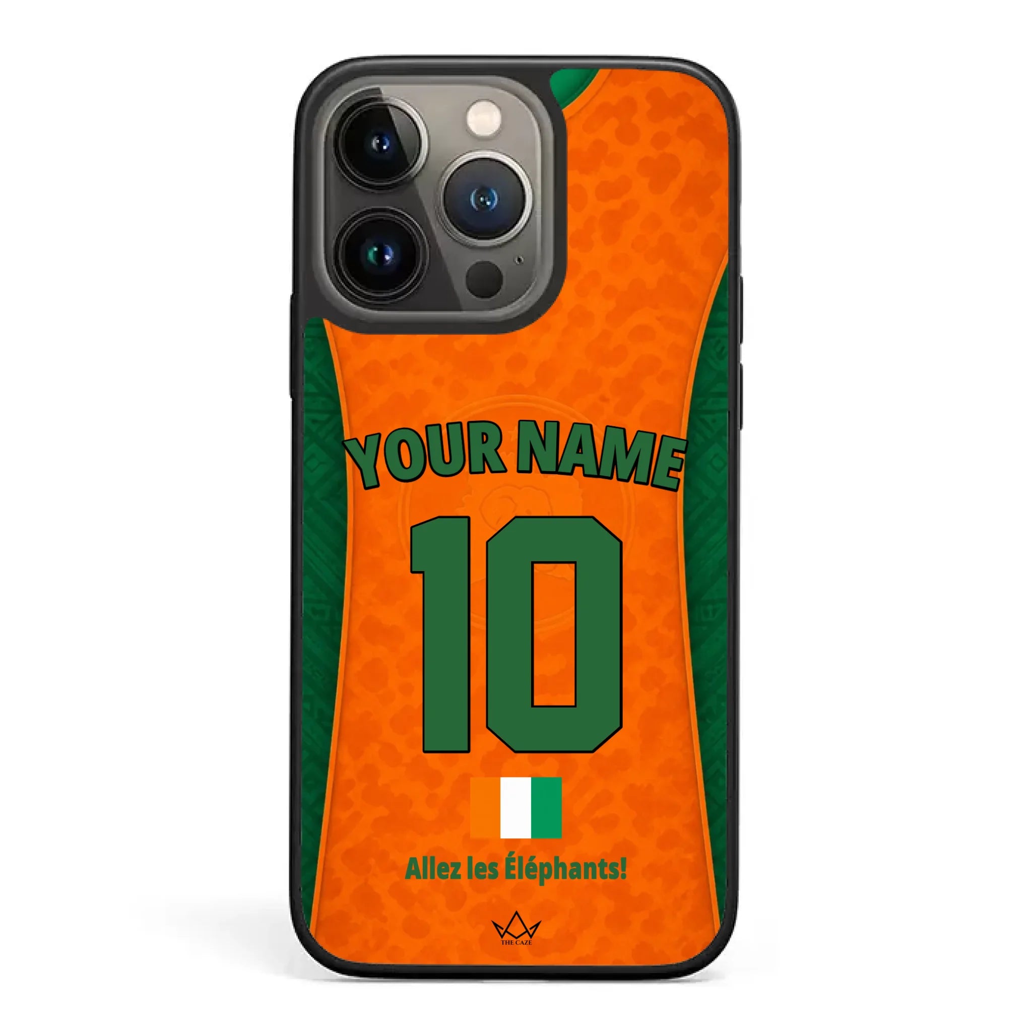 Ivory Coast football Jersey iPhone Case