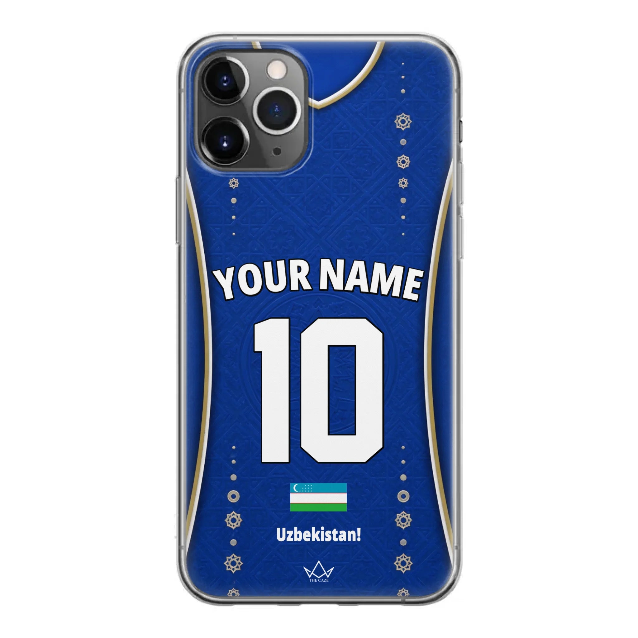 Uzbekistan football Jersey iPhone Case