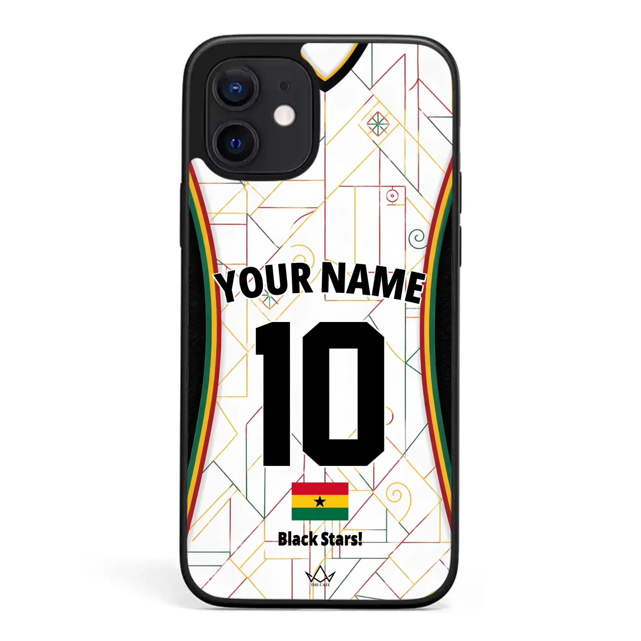 Ghana football Jersey iPhone Case