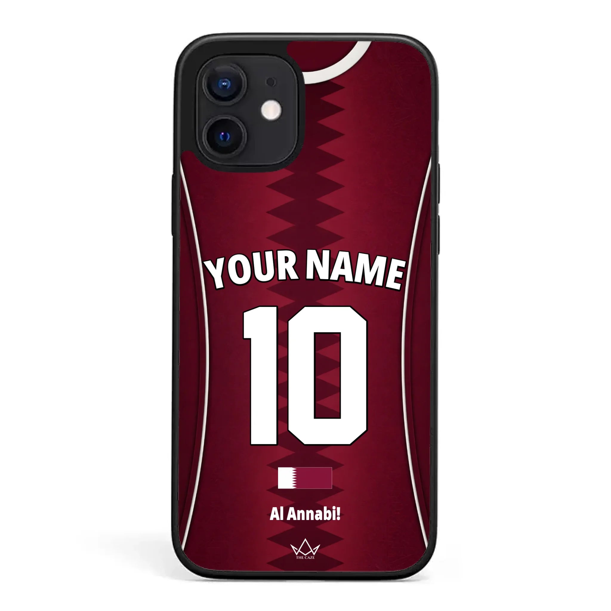Qatar football Jersey iPhone Case