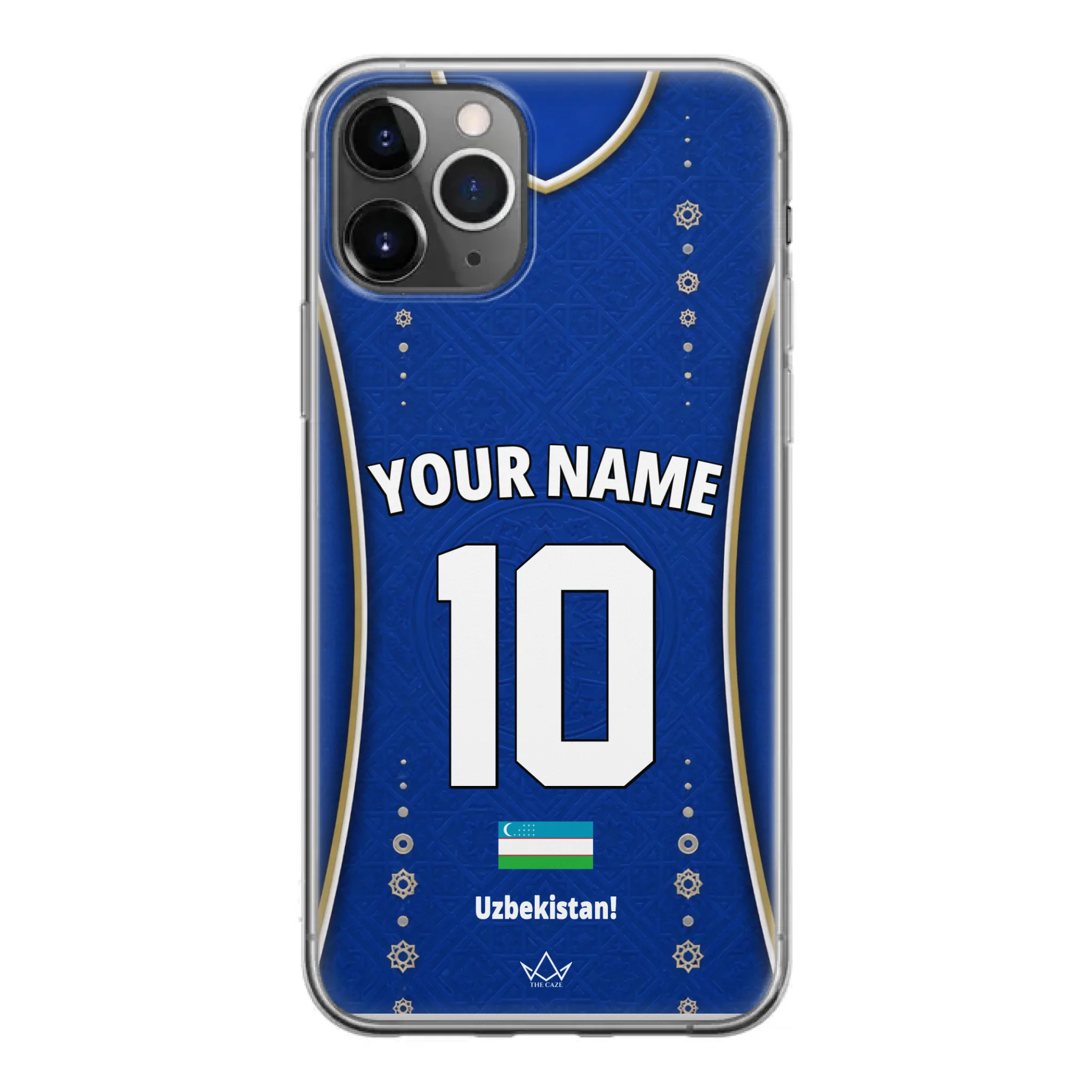 Uzbekistan football Jersey iPhone Case
