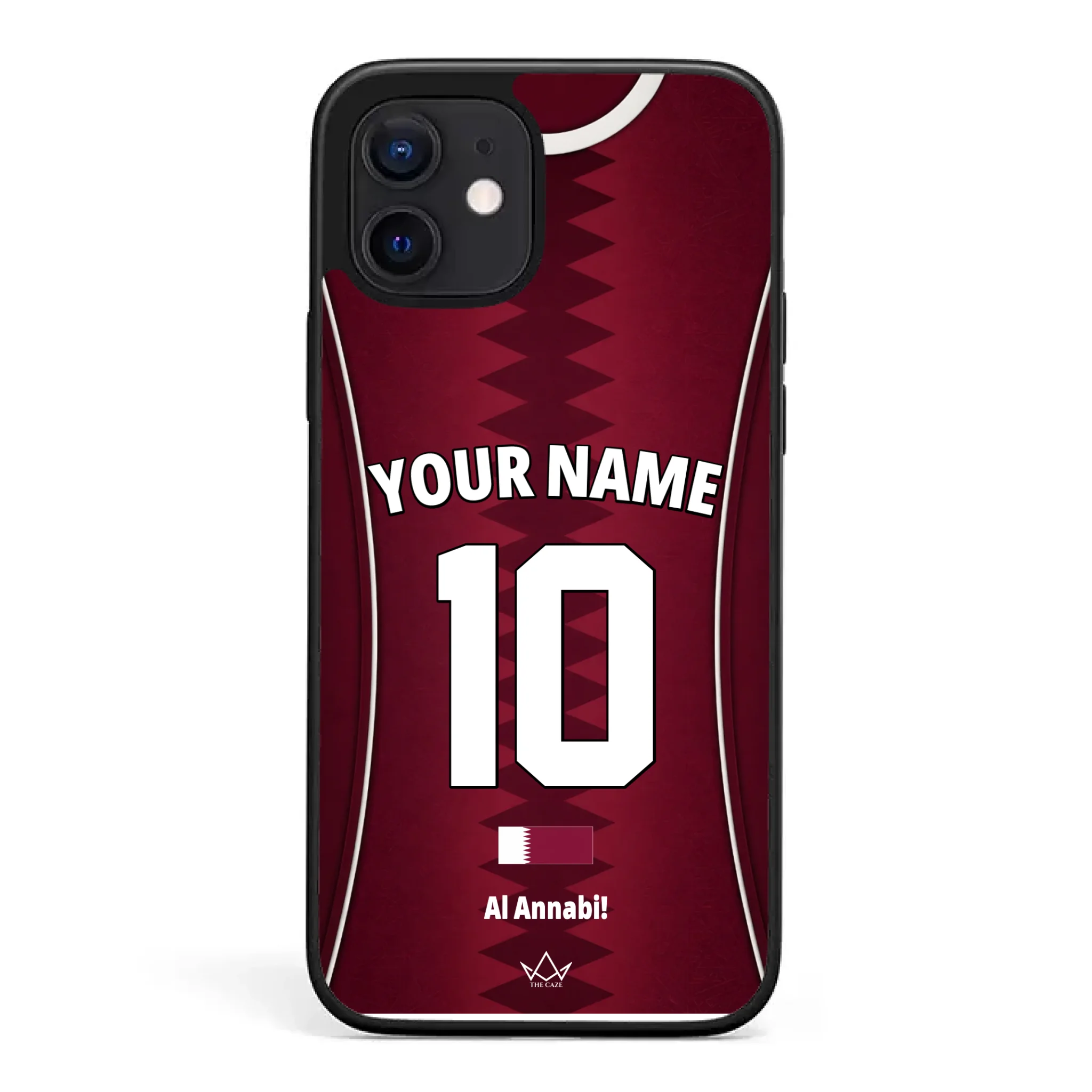 Qatar football Jersey iPhone Case
