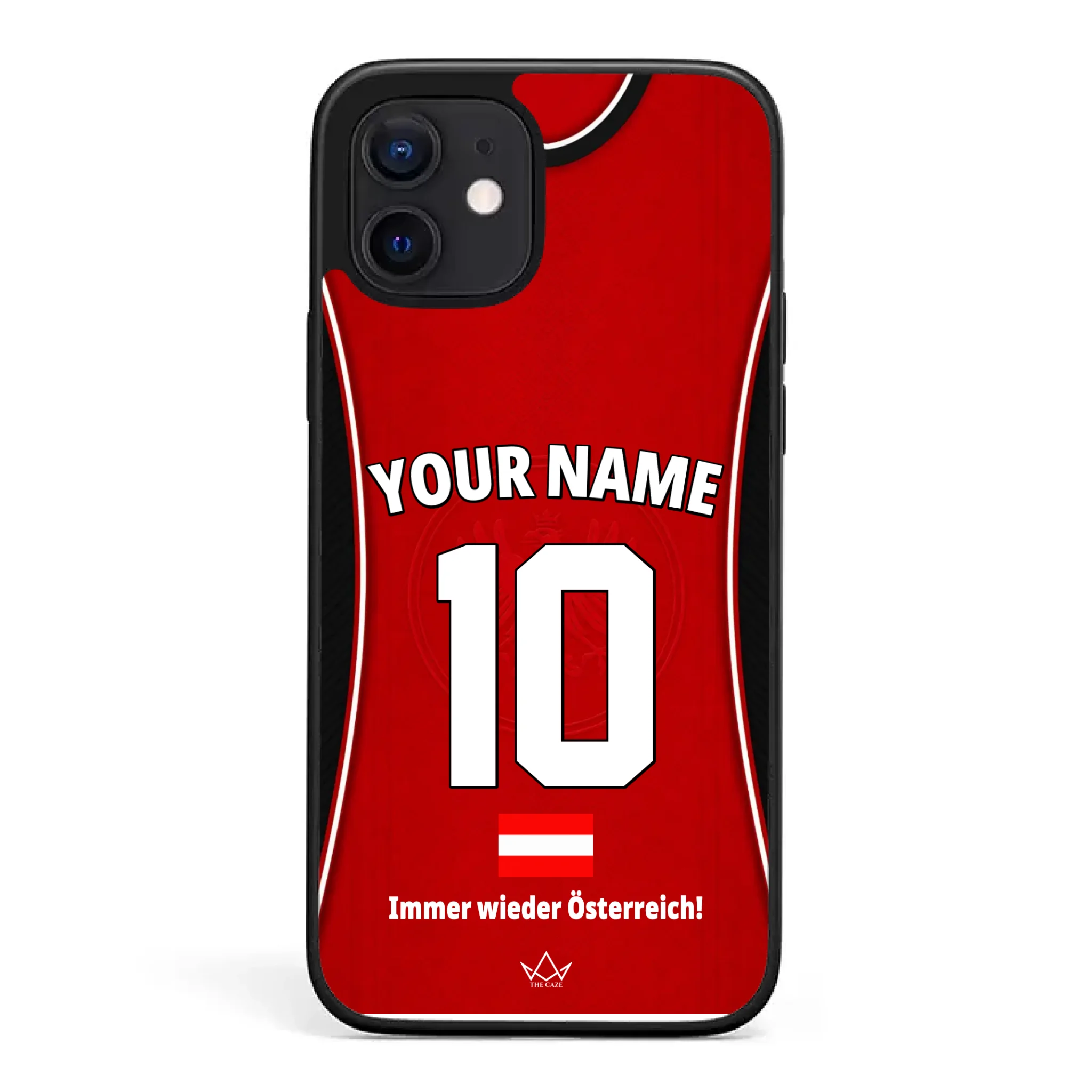 Austria football Jersey iPhone Case