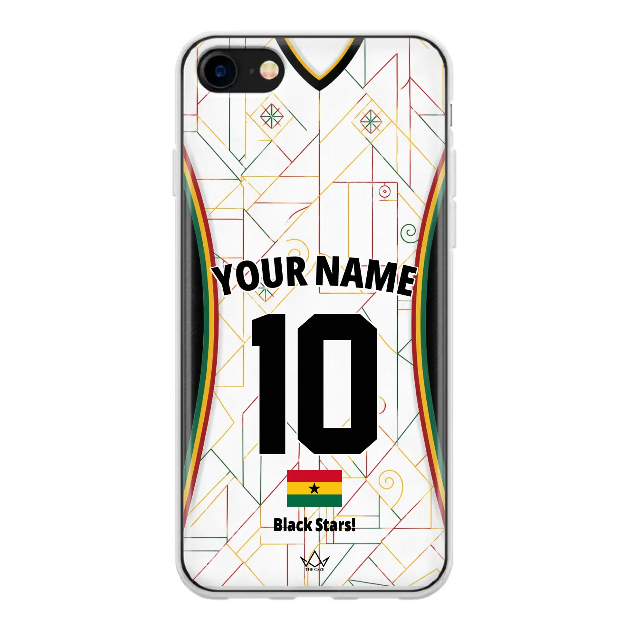 Ghana football Jersey iPhone Case