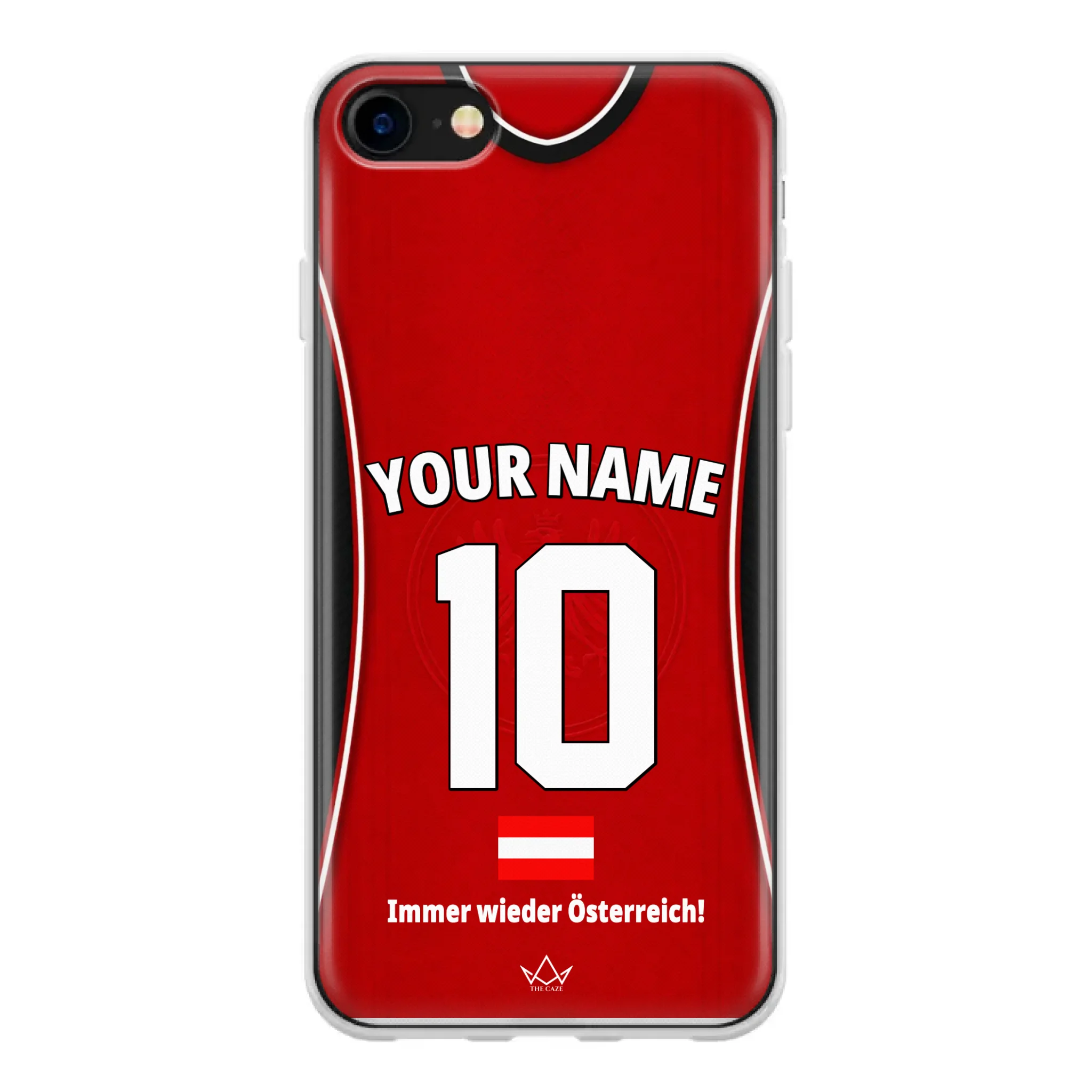 Austria football Jersey iPhone Case
