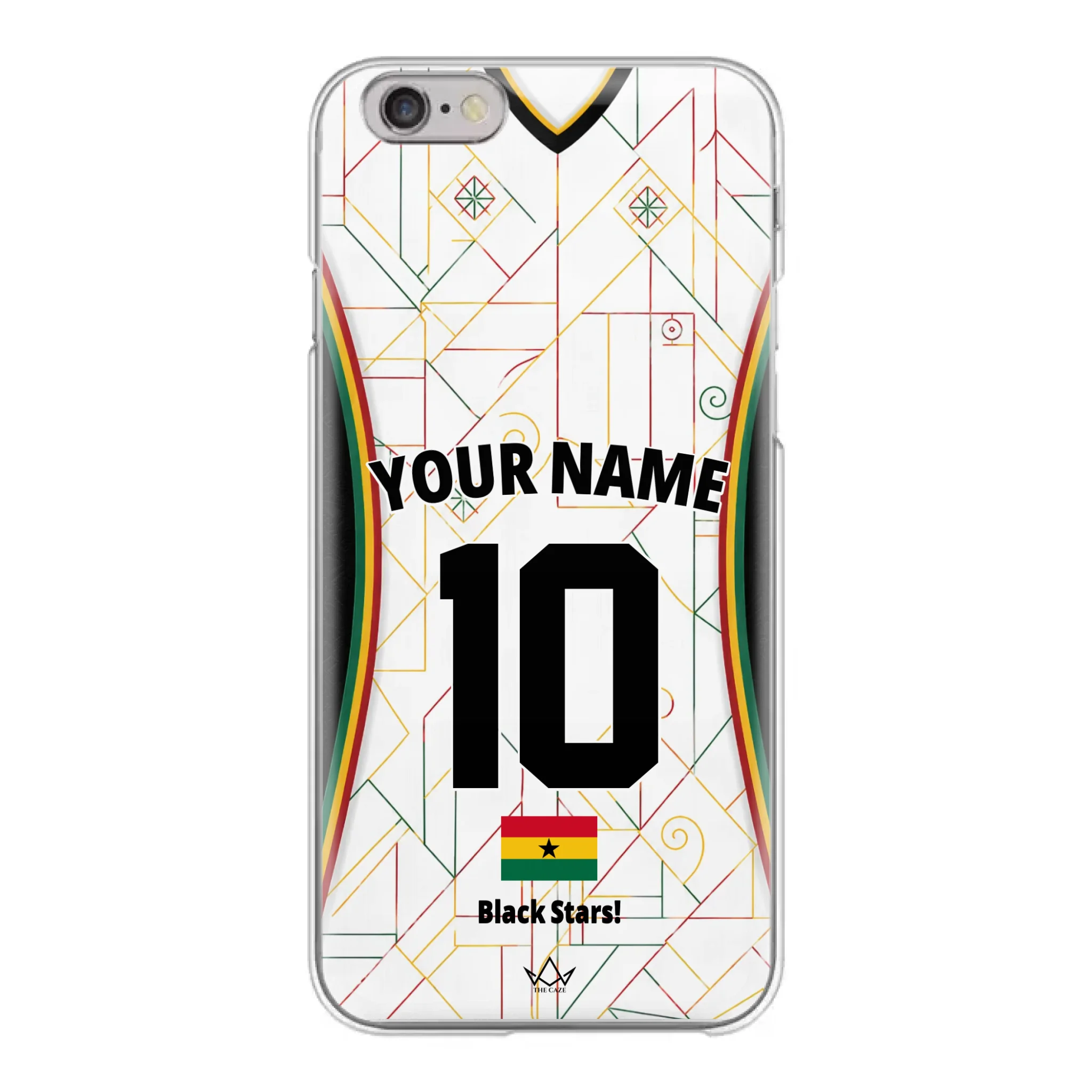 Ghana football Jersey iPhone Case