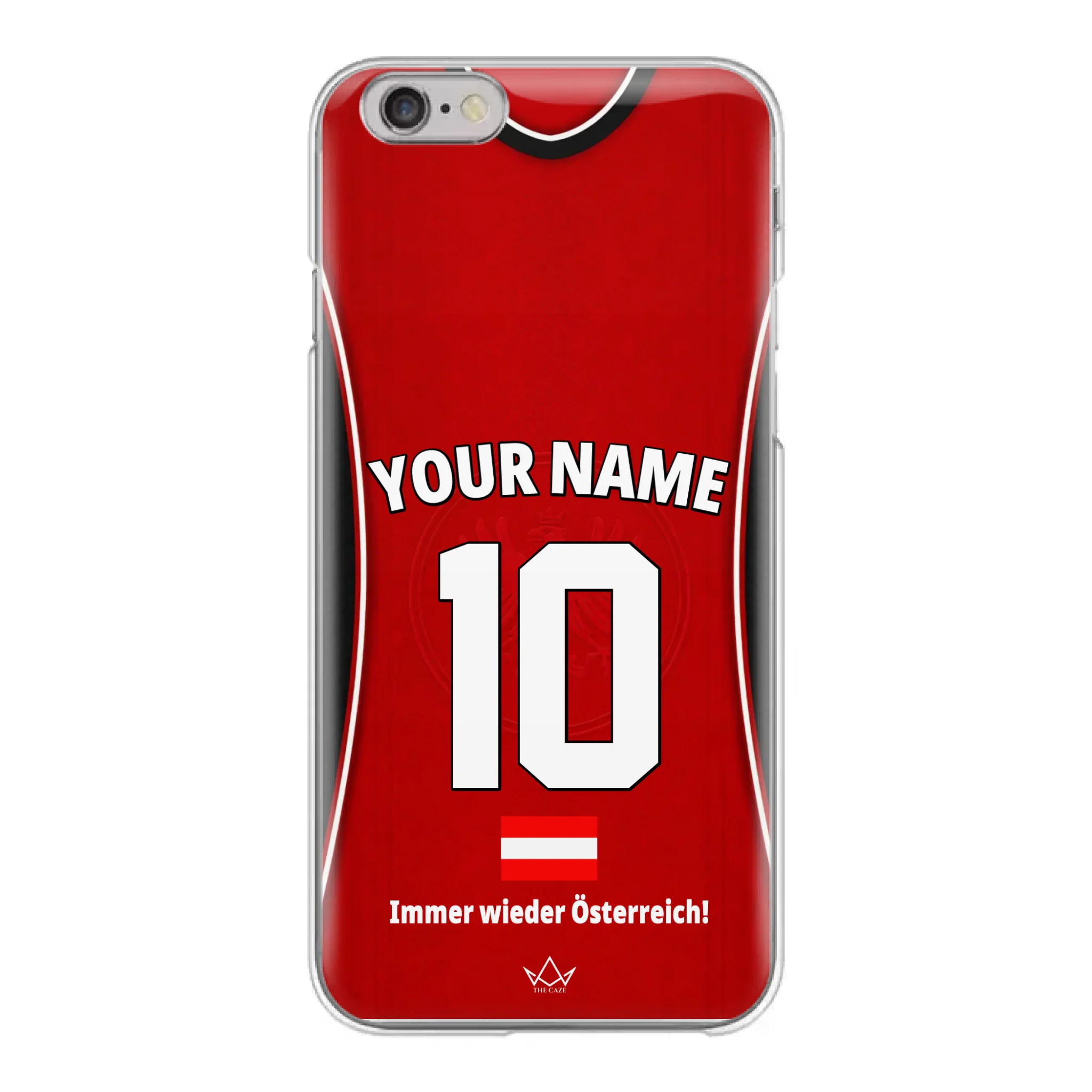 Austria football Jersey iPhone Case