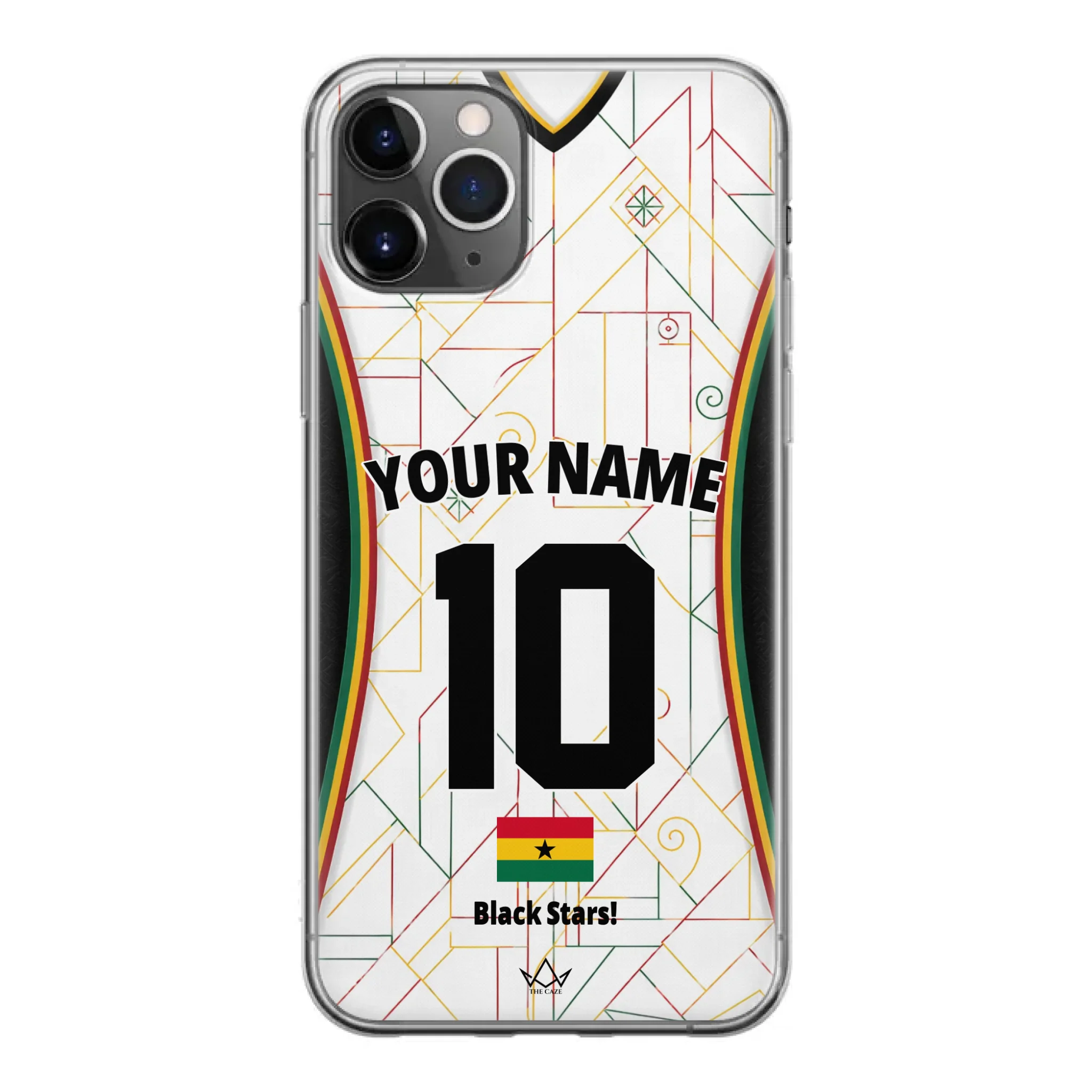 Ghana football Jersey iPhone Case