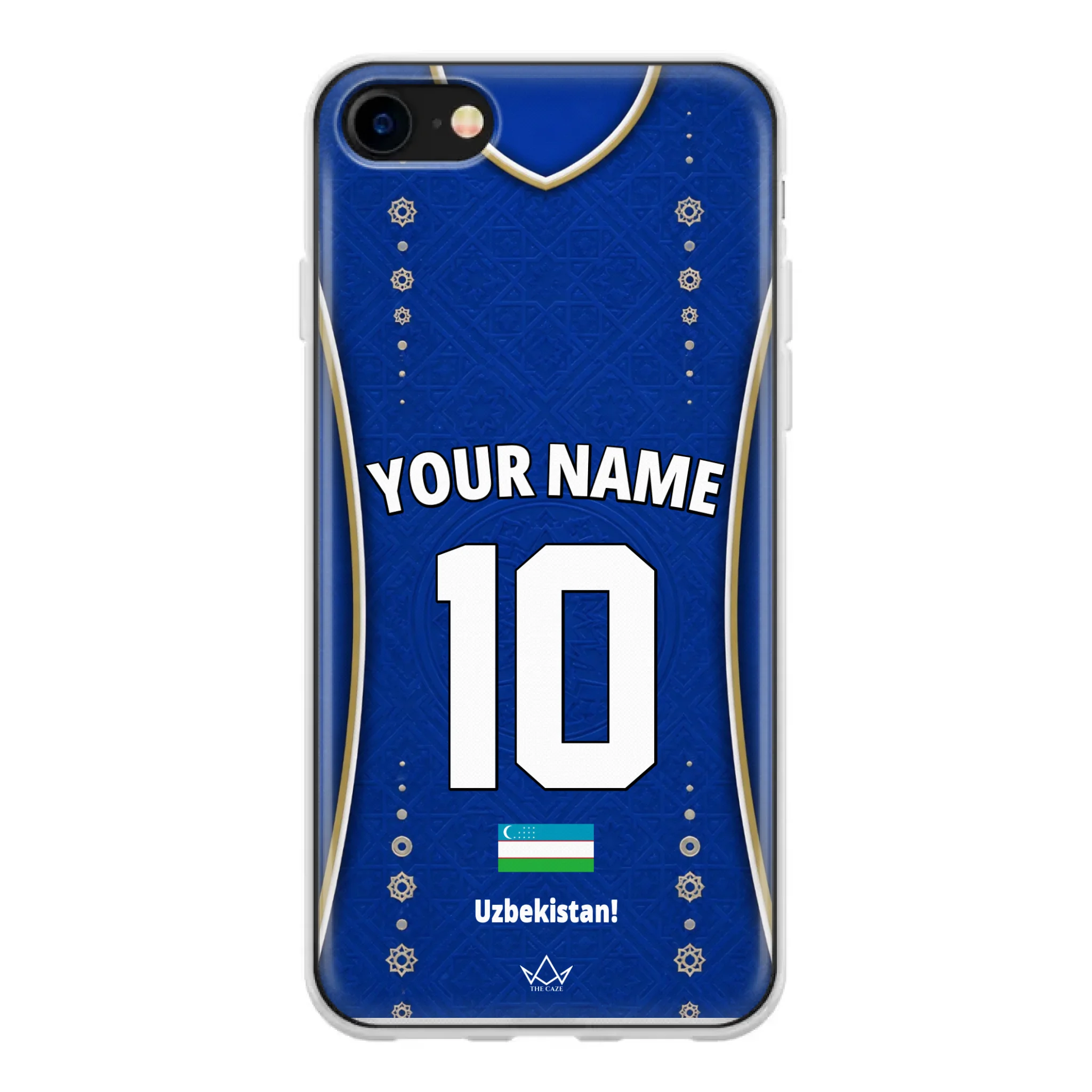 Uzbekistan football Jersey iPhone Case
