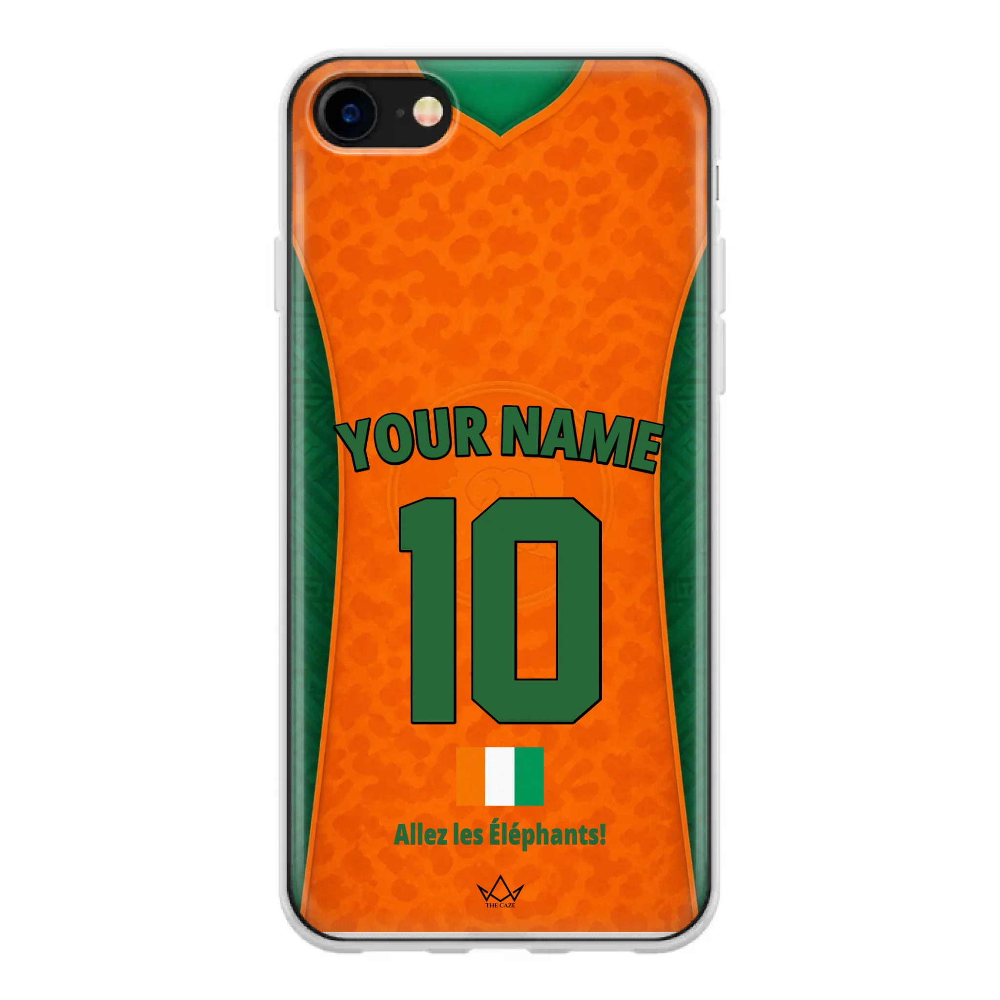 Ivory Coast football Jersey iPhone Case