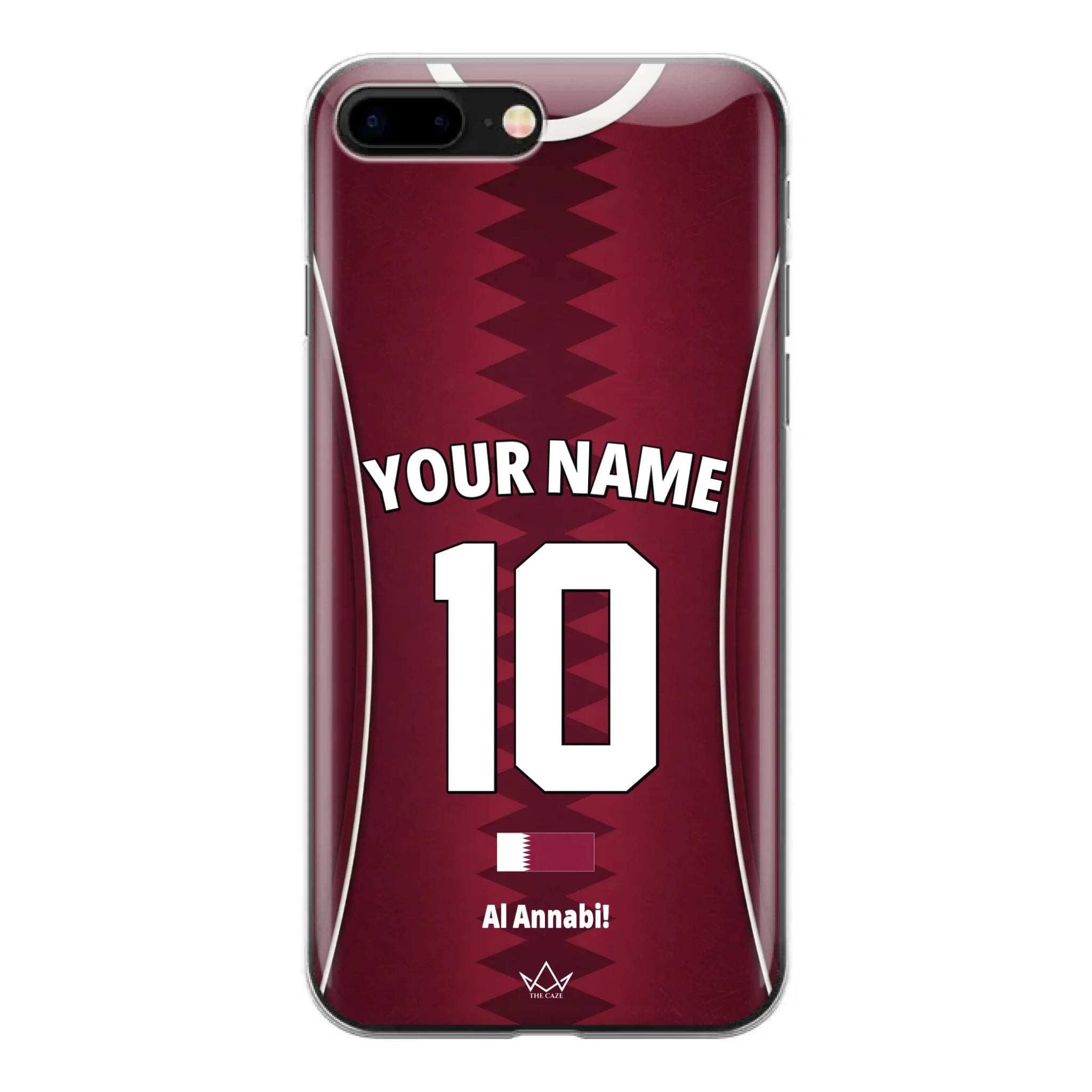 Qatar football Jersey iPhone Case