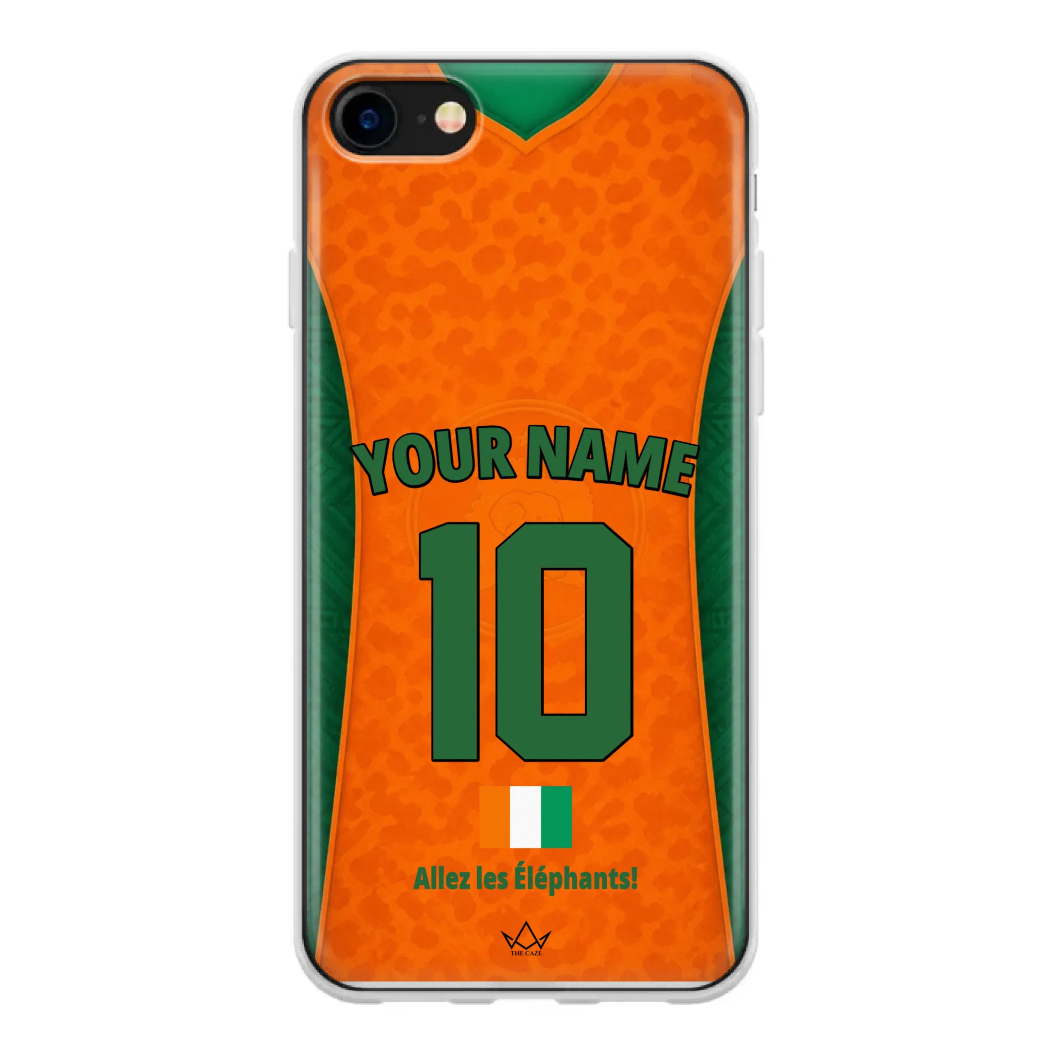 Ivory Coast football Jersey iPhone Case
