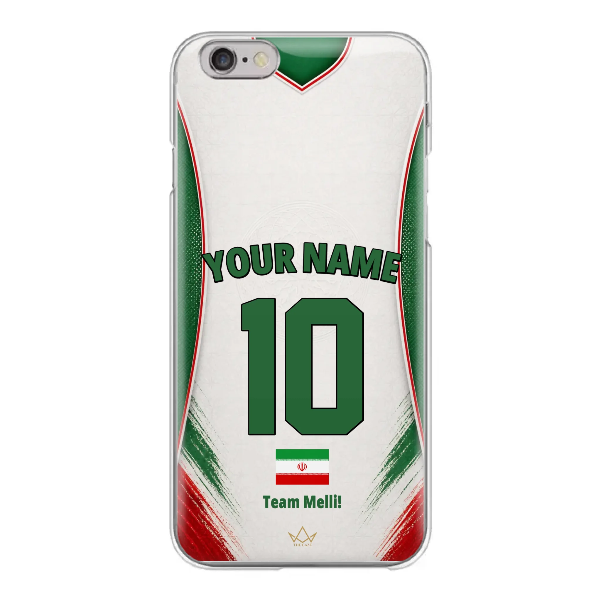 Iran football Jersey iPhone Case