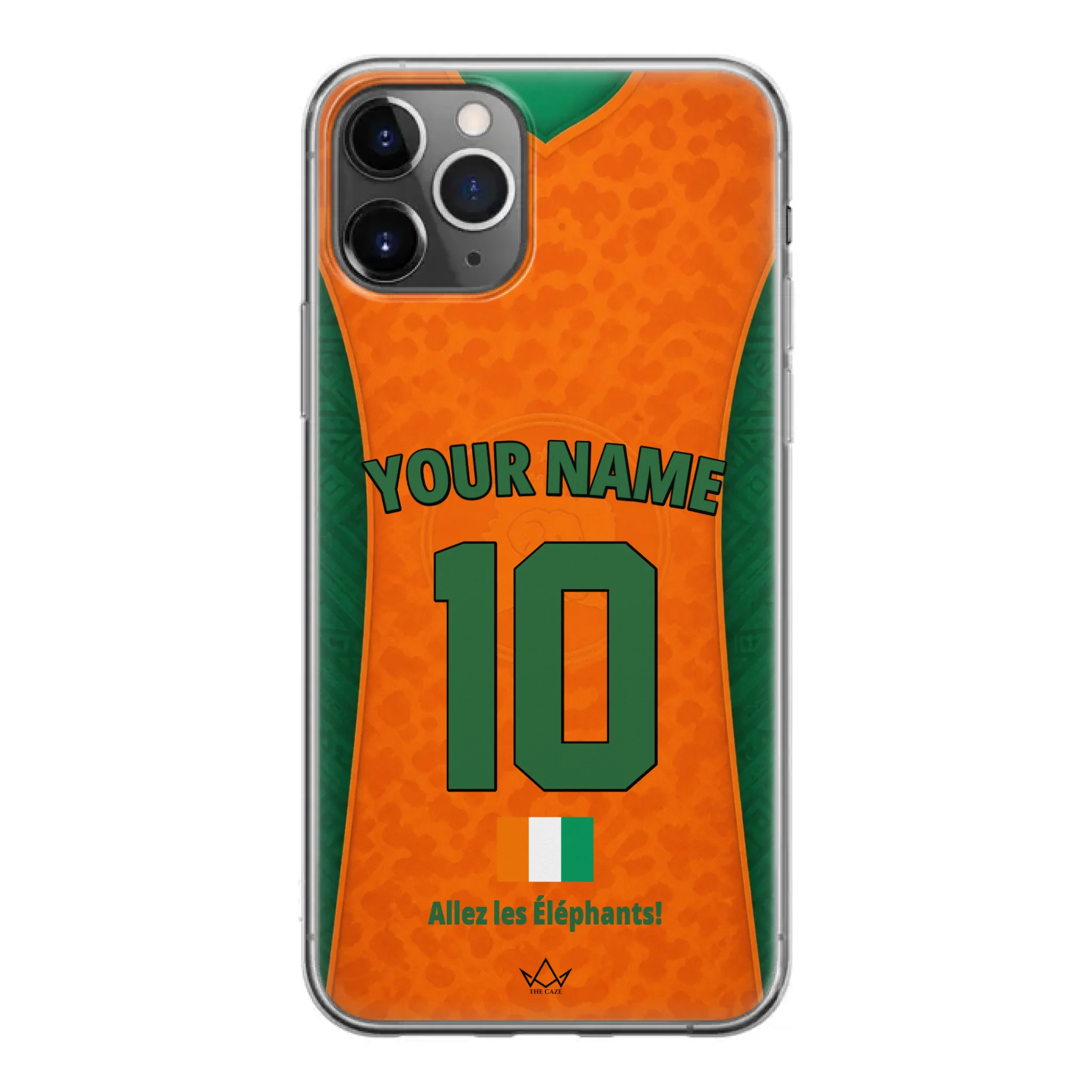Ivory Coast football Jersey iPhone Case