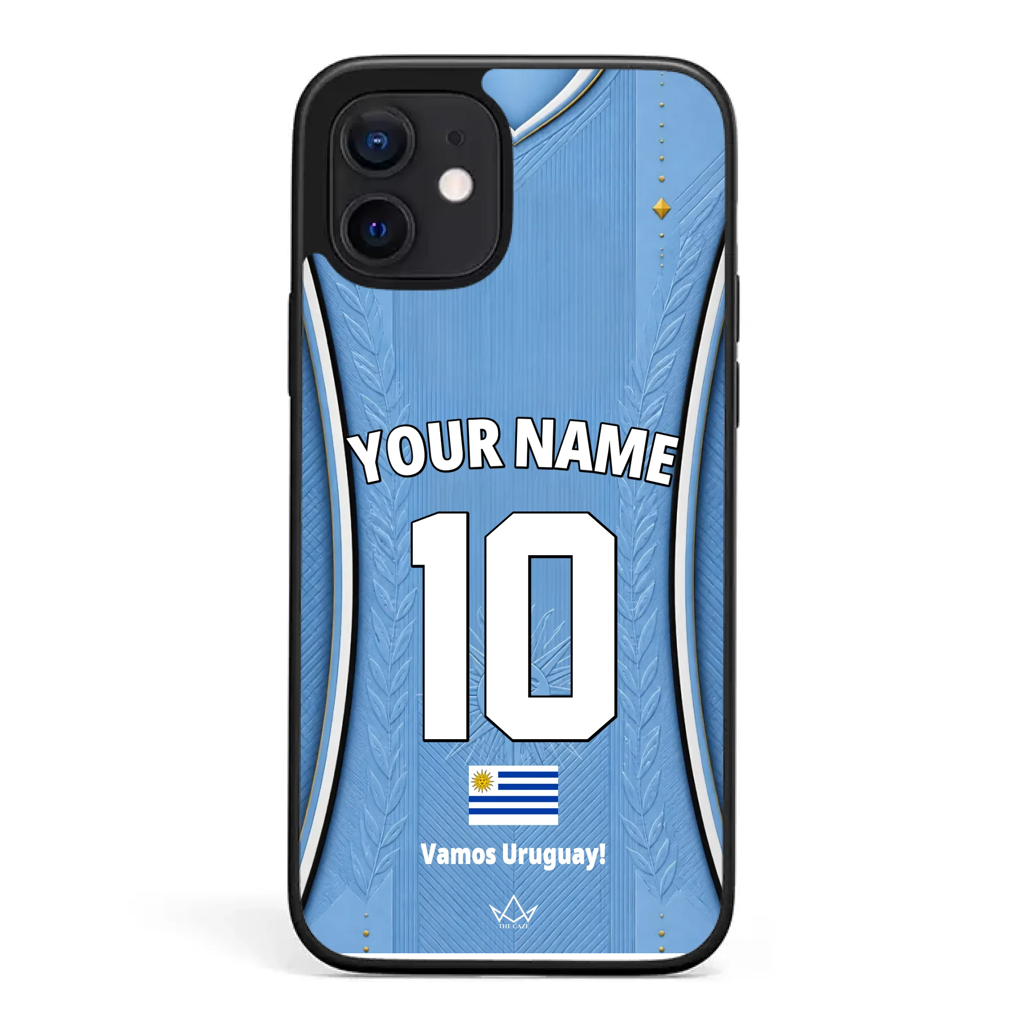 Uruguay football Jersey iPhone Case