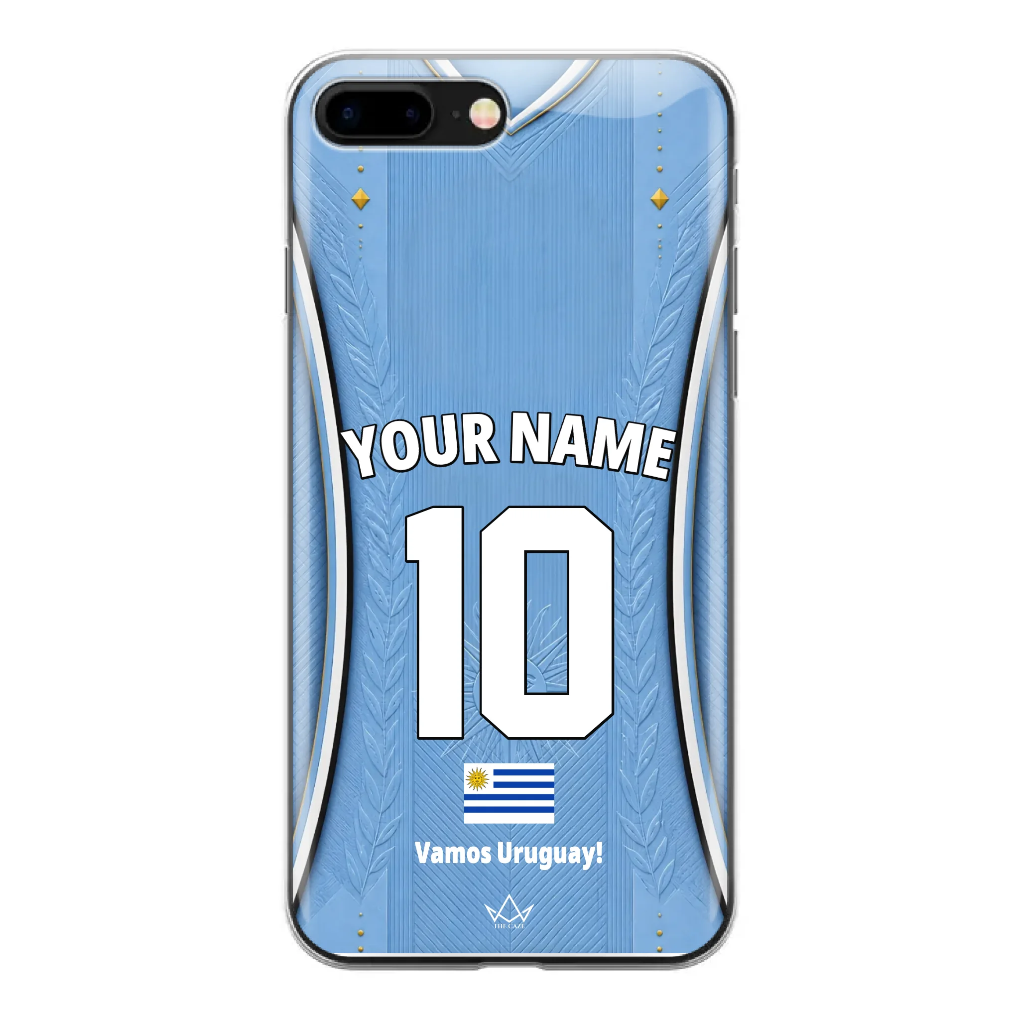 Uruguay football Jersey iPhone Case