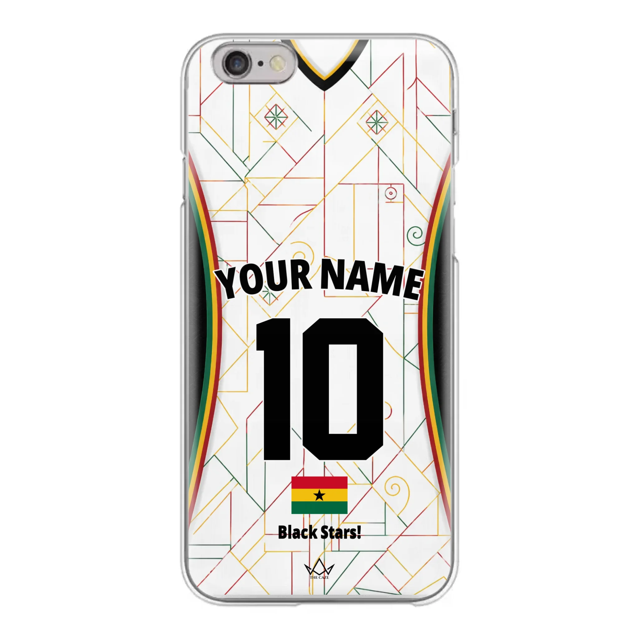 Ghana football Jersey iPhone Case