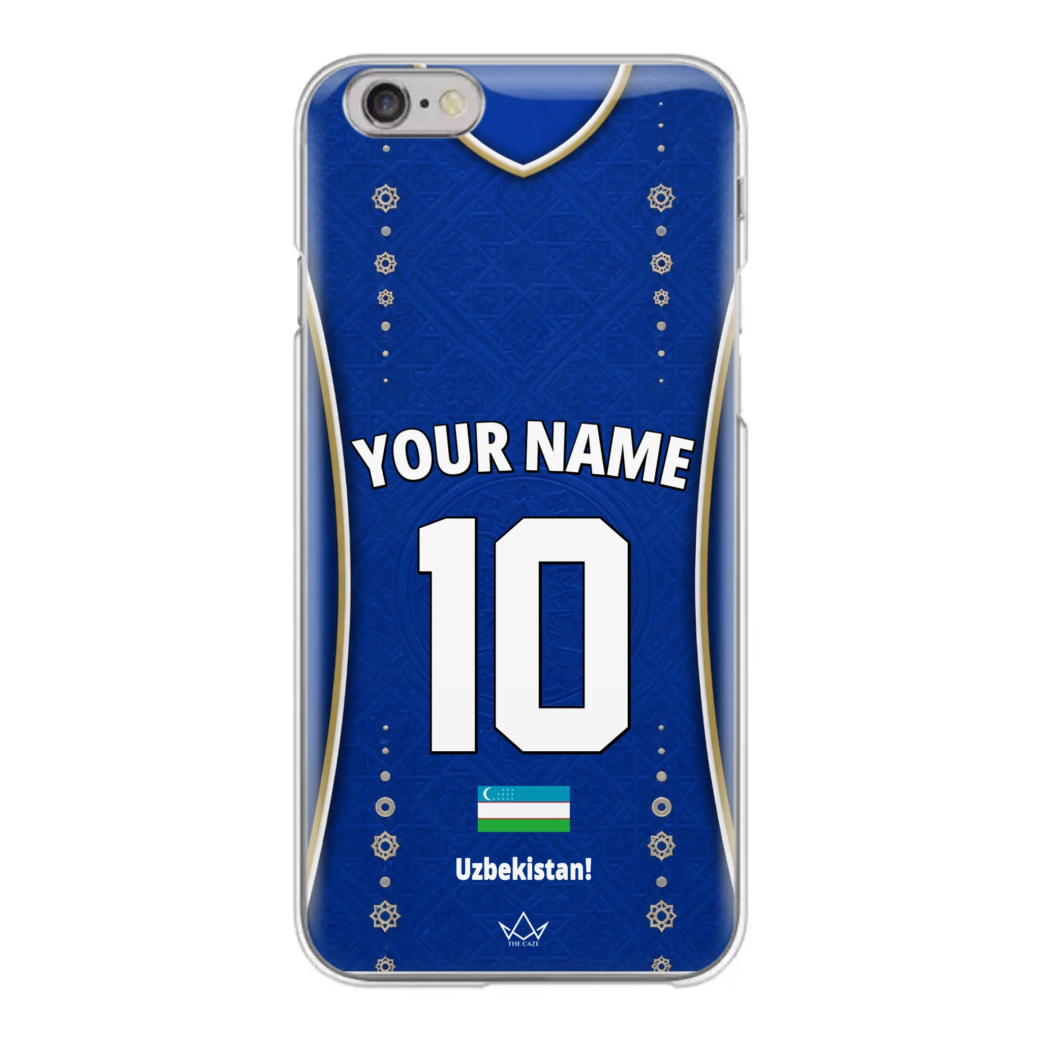 Uzbekistan football Jersey iPhone Case
