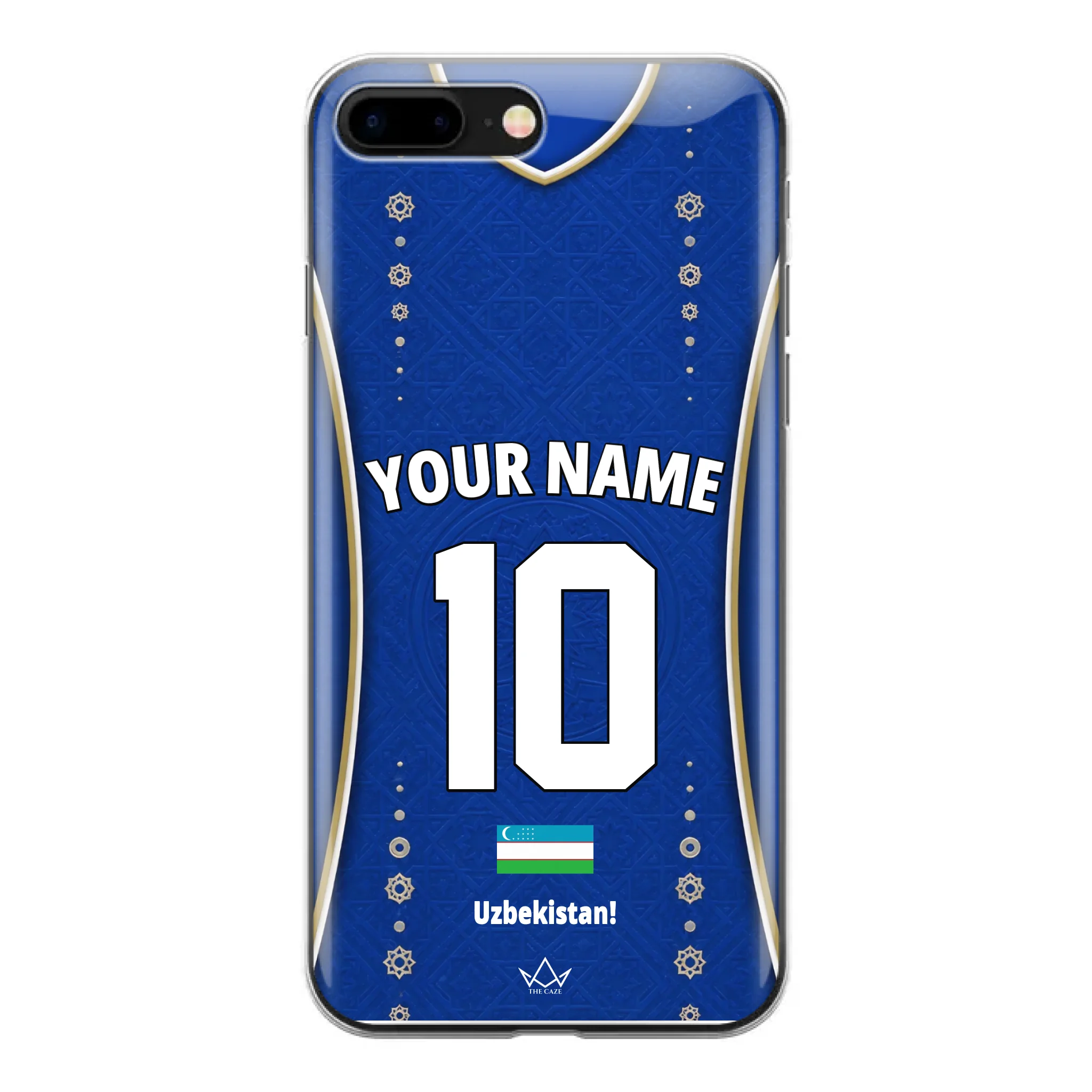 Uzbekistan football Jersey iPhone Case