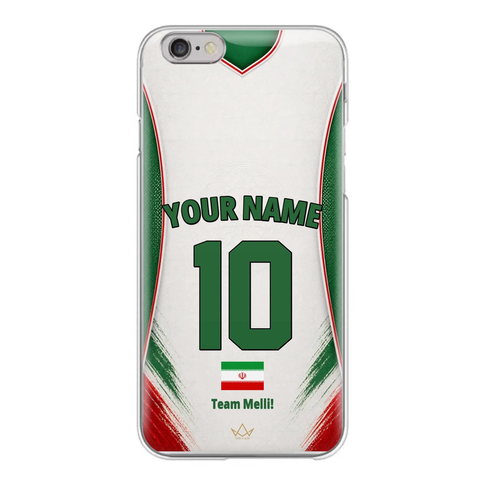 Iran football Jersey iPhone Case